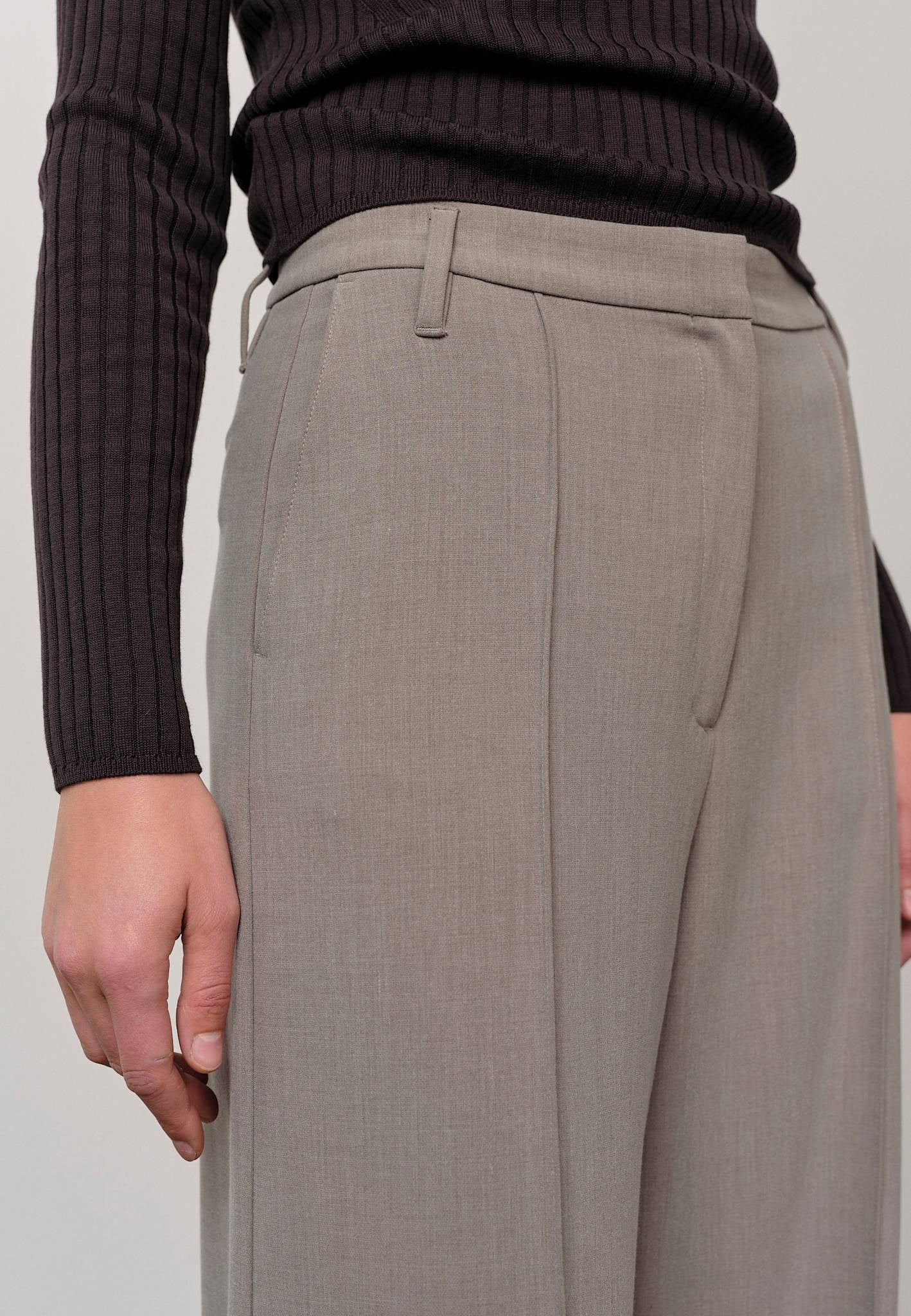 Kimberly Pants - Light Grey