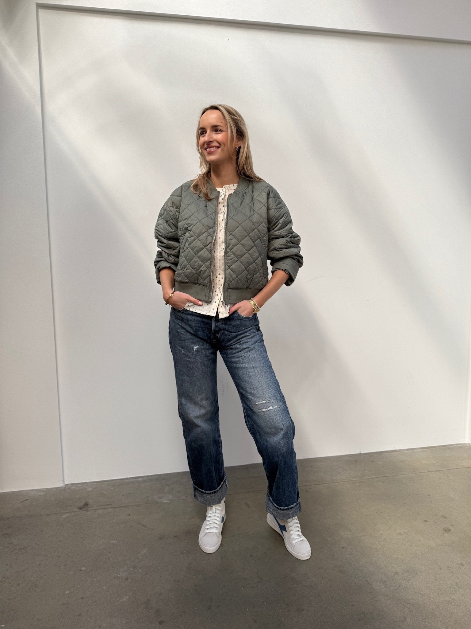 Spring Bomber Look