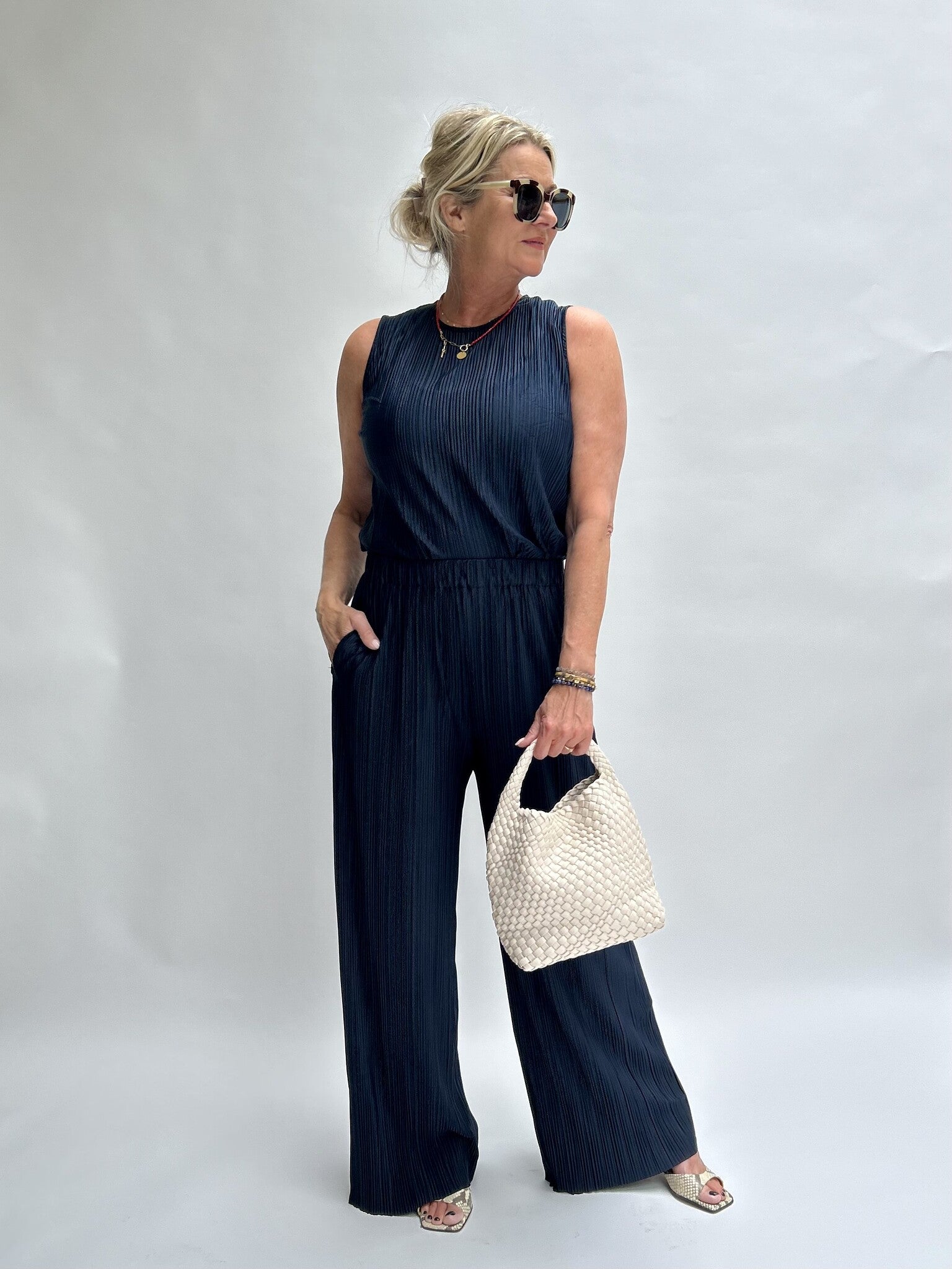 Navy Set Look