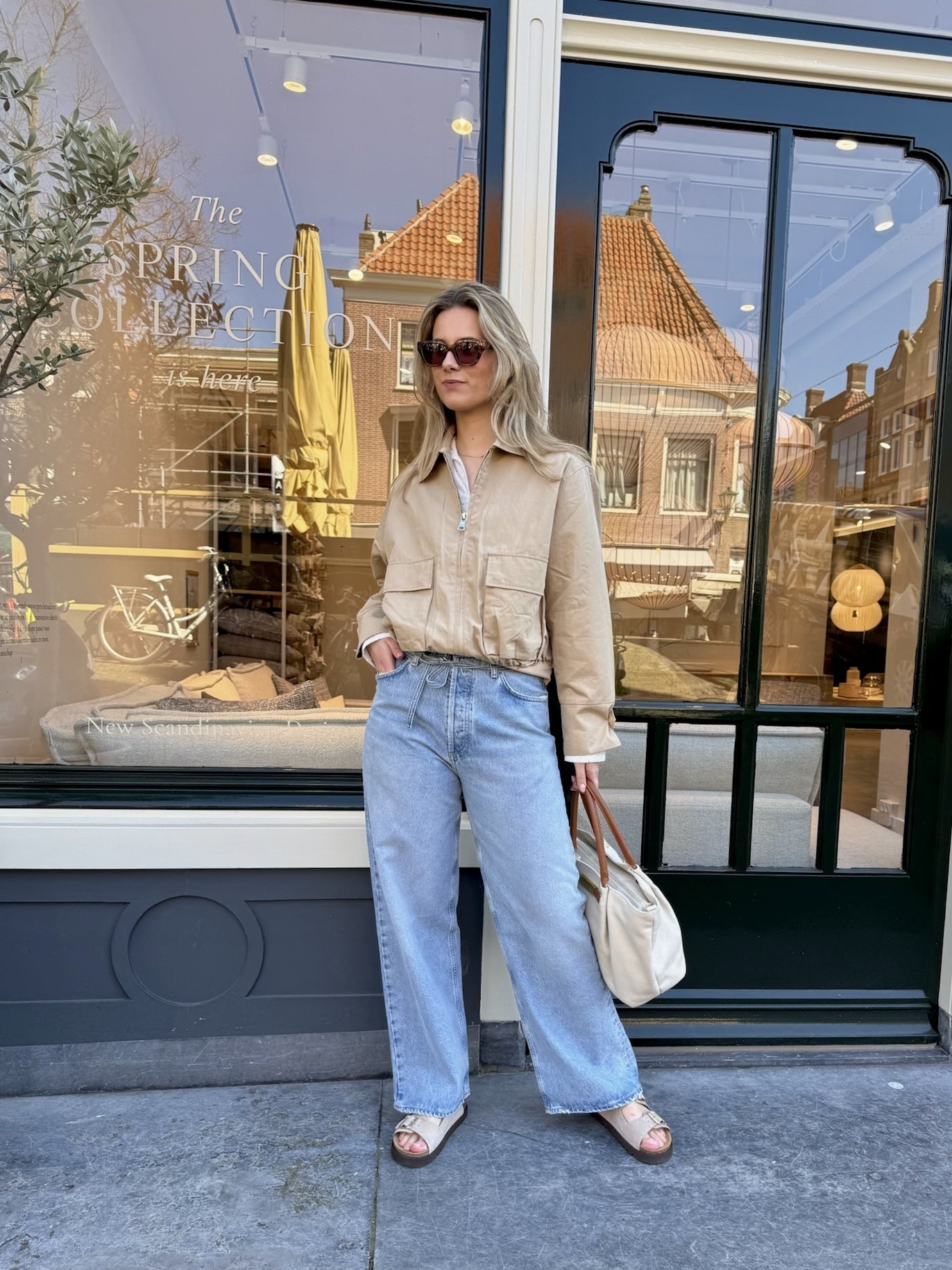 Short Trench Coat Look