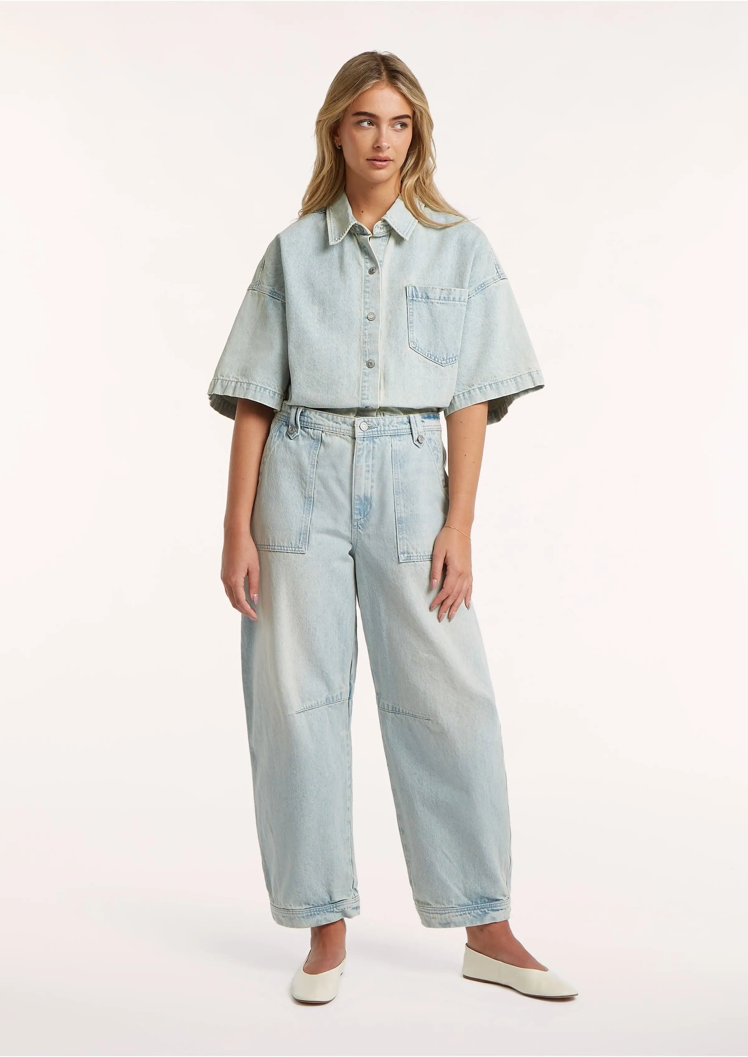 Loren DNM - Carribean Blue Wash