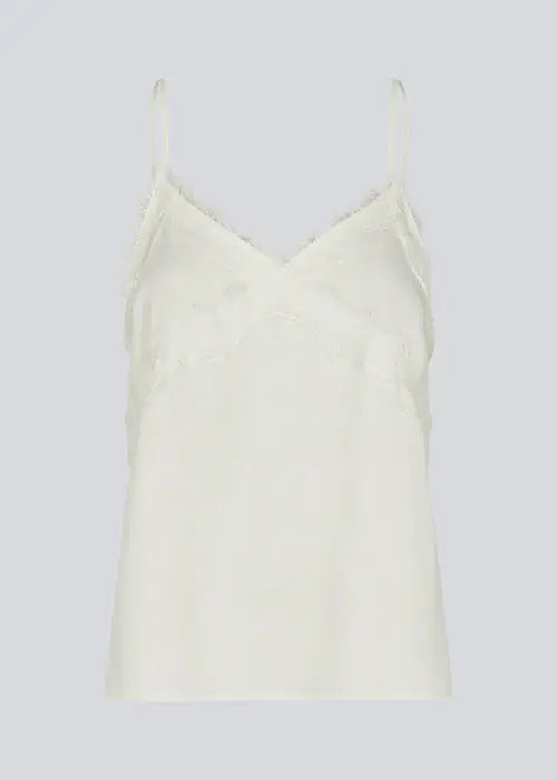 TenjaMD top - soft white solid