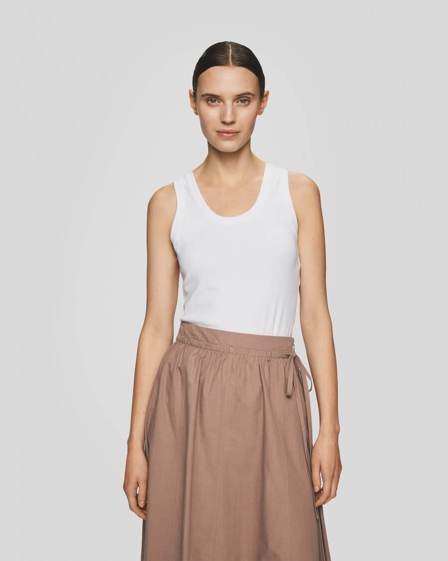 MSCHJillene SL Top - Bright White