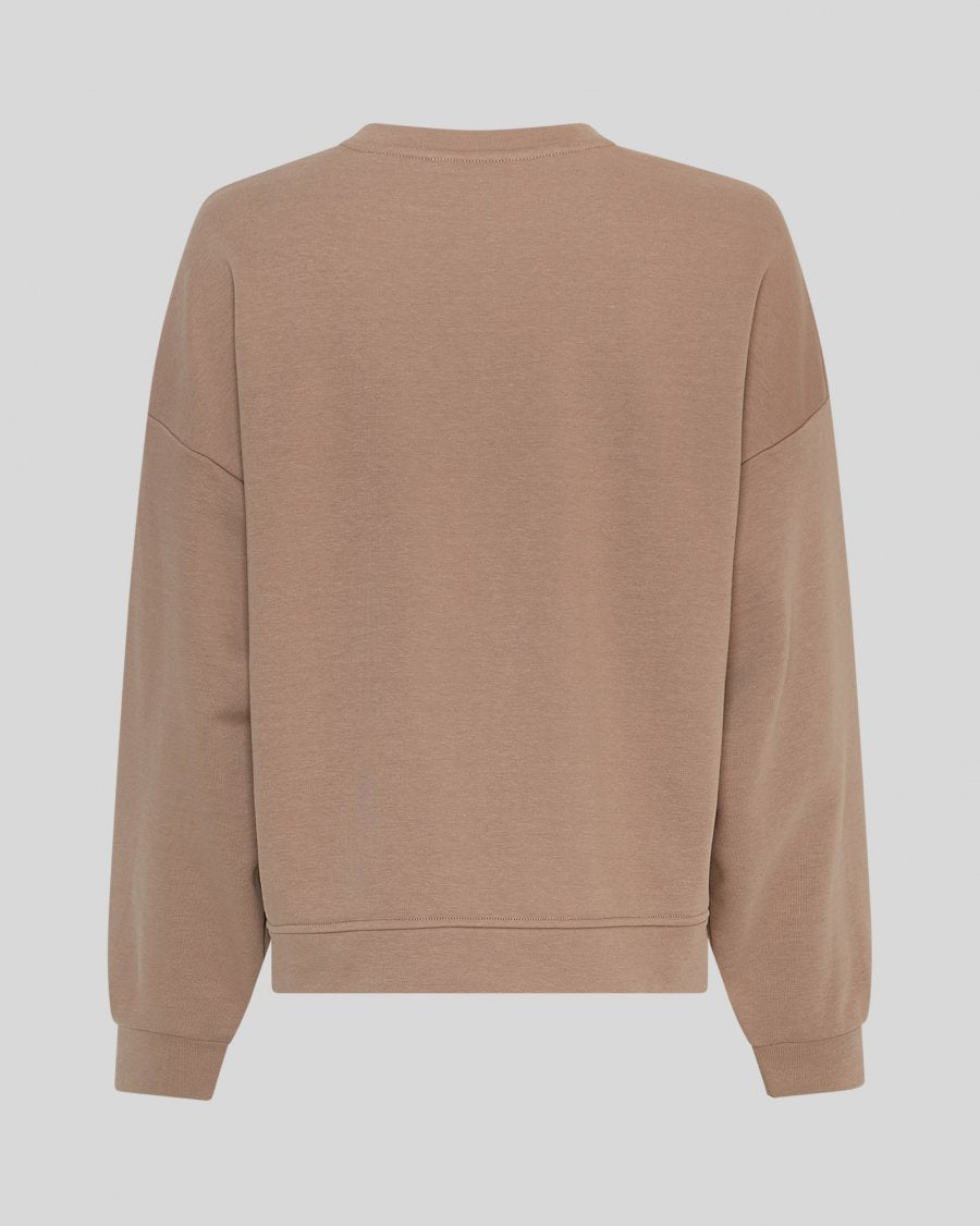 MschMela Briena MSCH Sweatshirt - Moutain T/Oatm