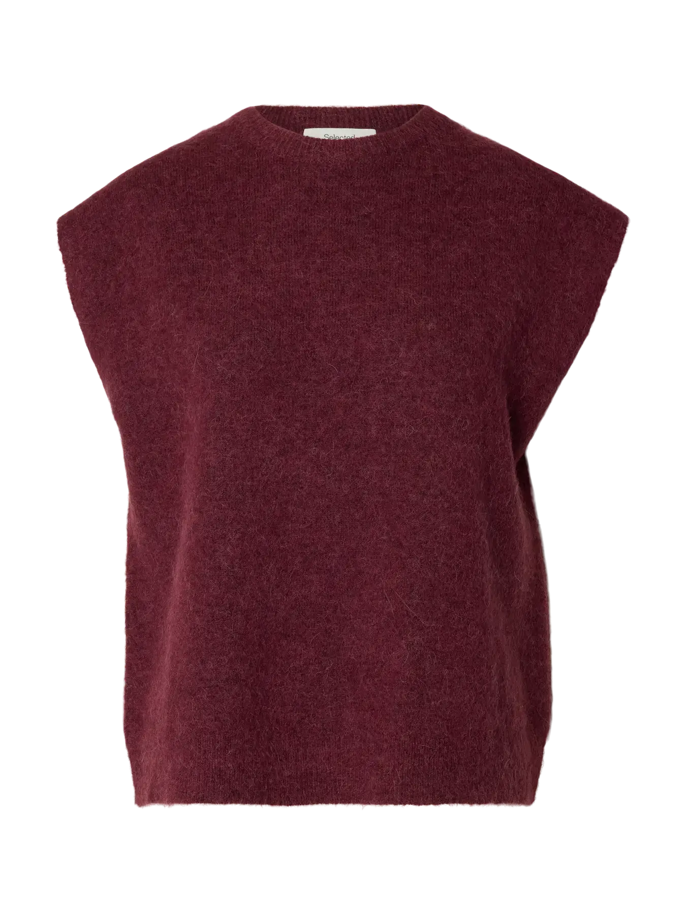 SLFlulu SL Knit Vest Noos - Tawny Port