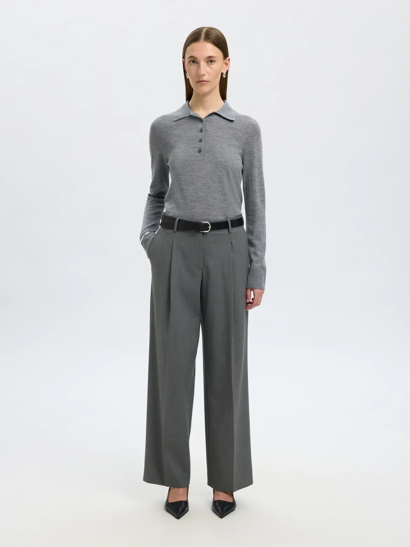 SLFwide Rita Lano - Medium Grey