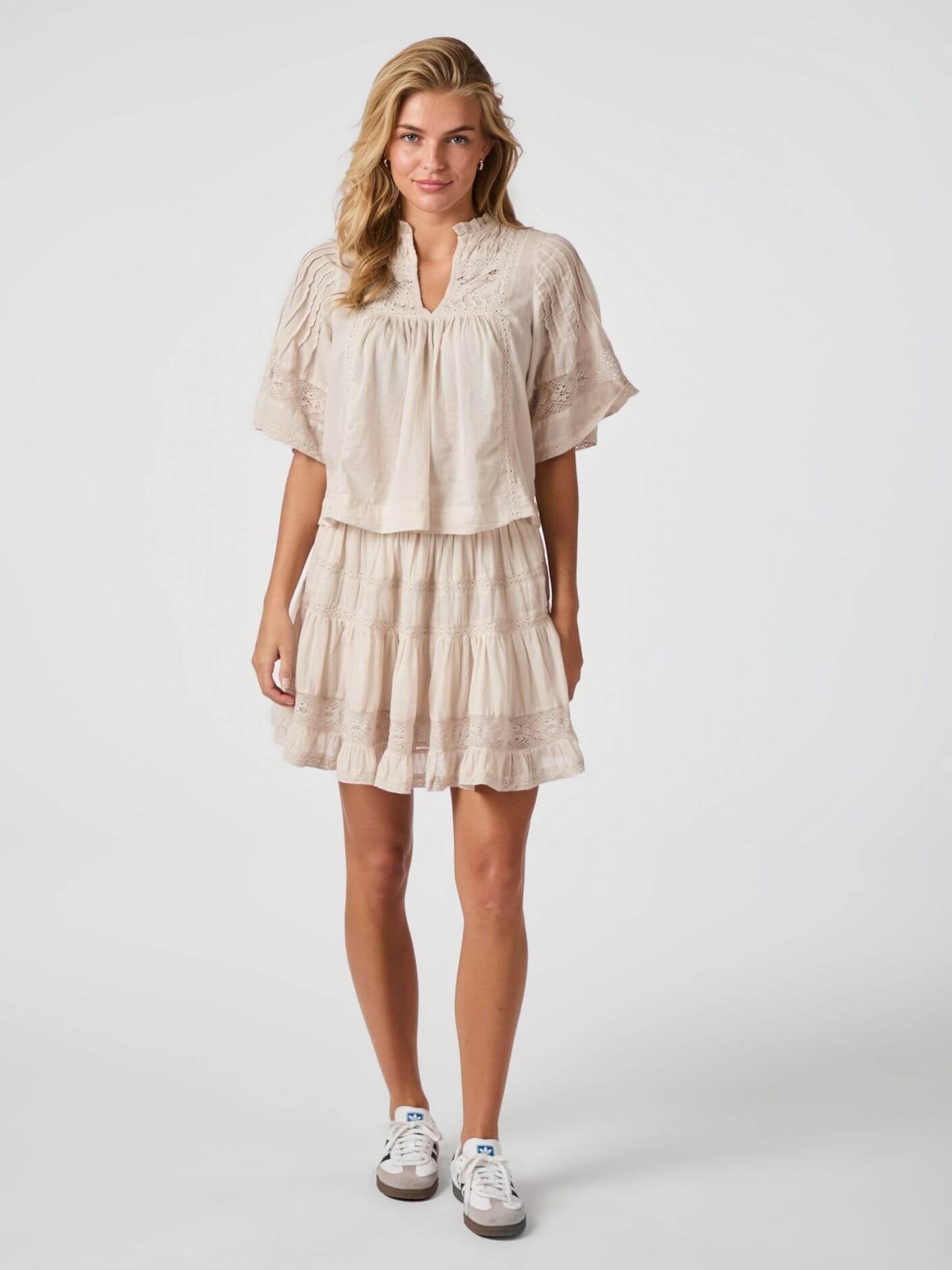 Callia S Voile Skirt - Ivory