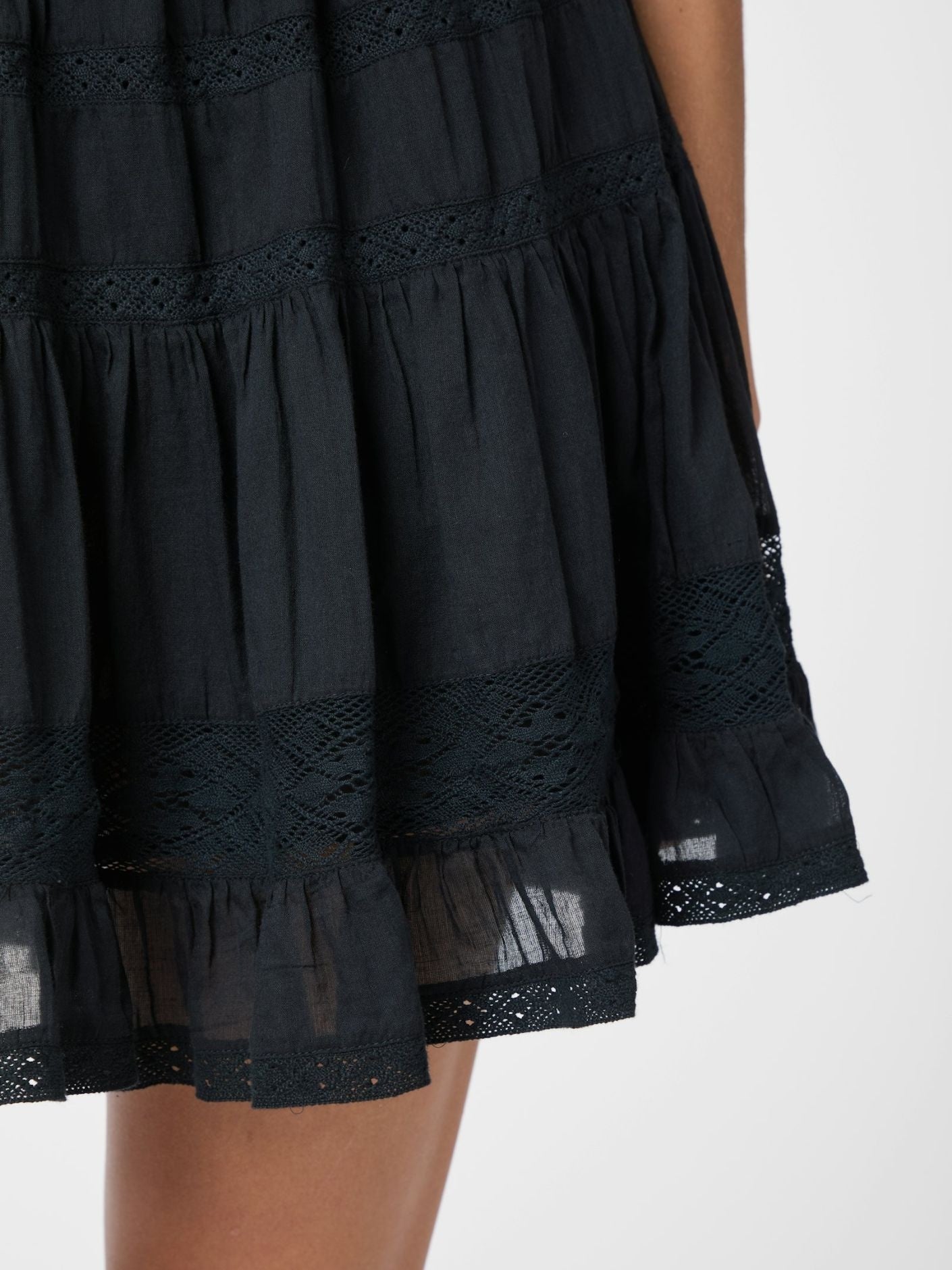 Callia S Voile Skirt - Navy