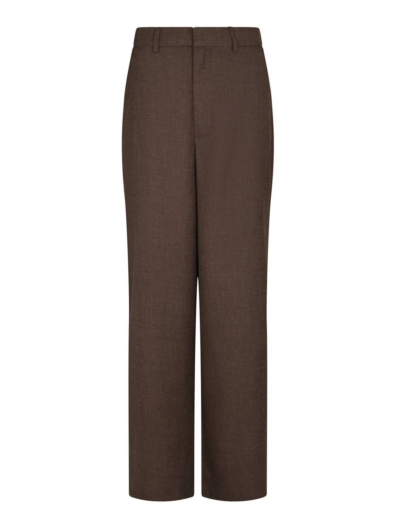 Emmet Melange Pants - Brown Melange