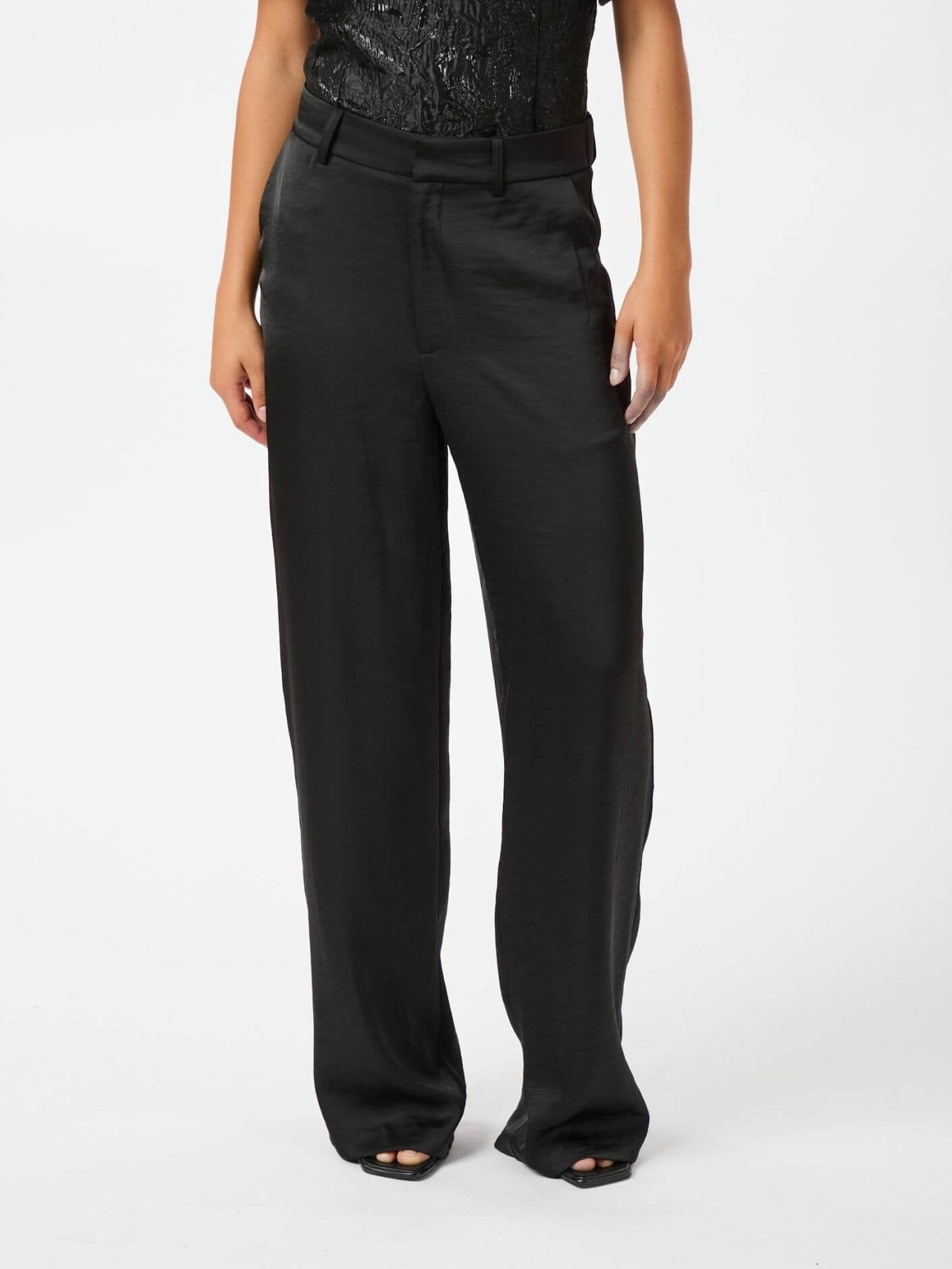 Emmett heavy sateen - Black