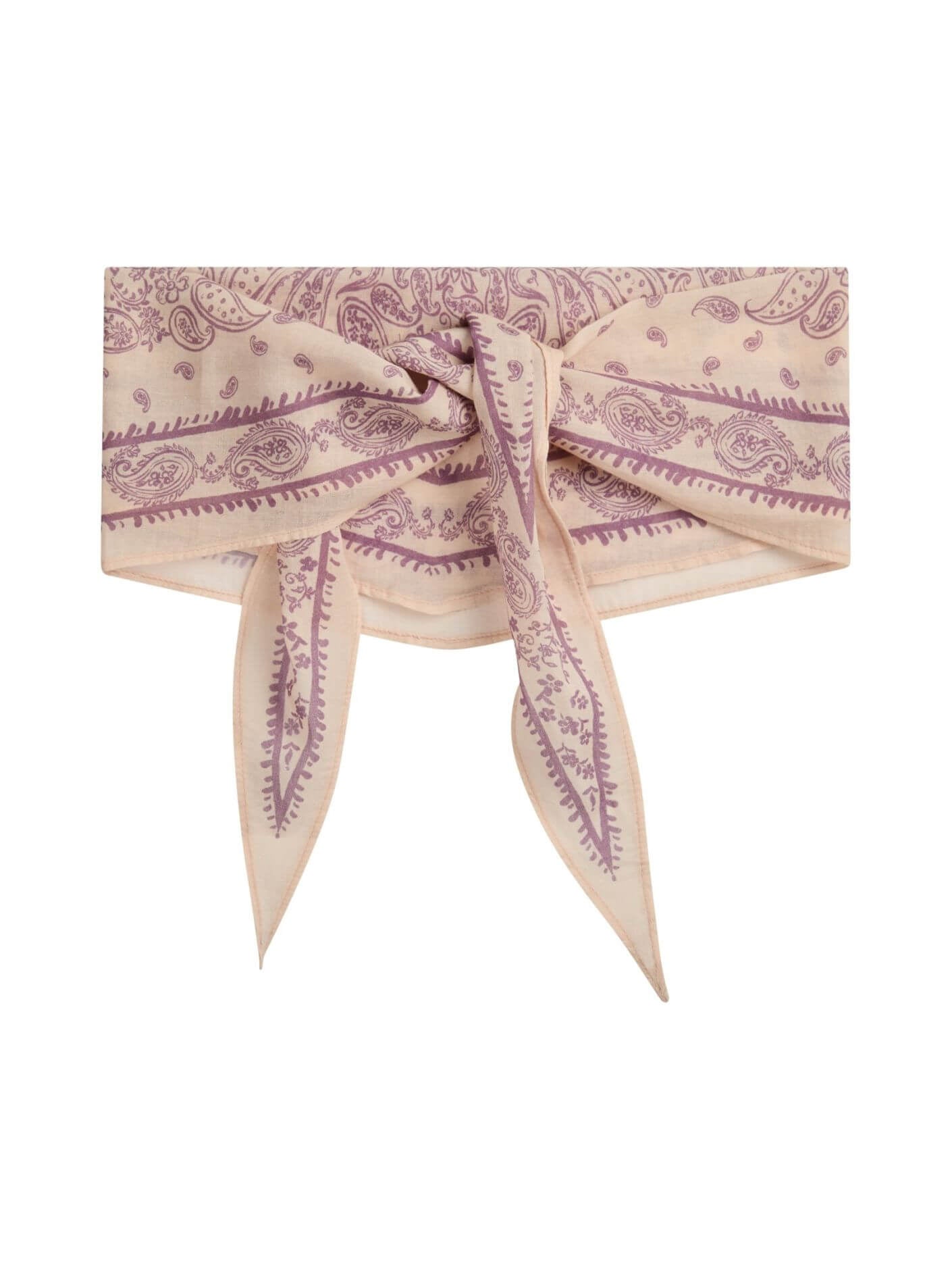 Kinessa Paisley Scarf - Rose
