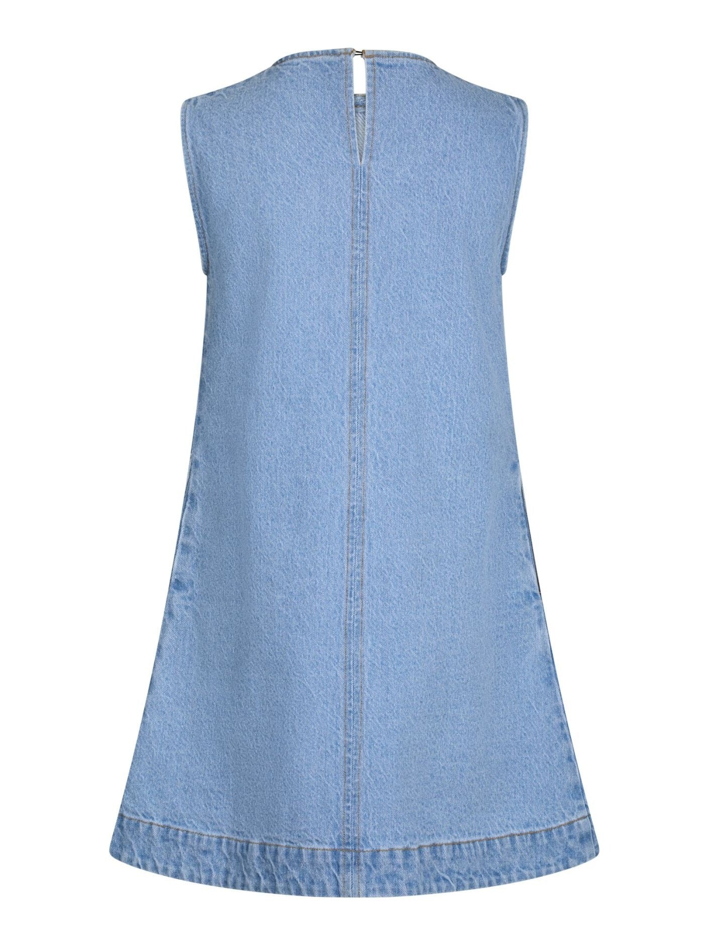 Livo Denim Dress - Light Blue