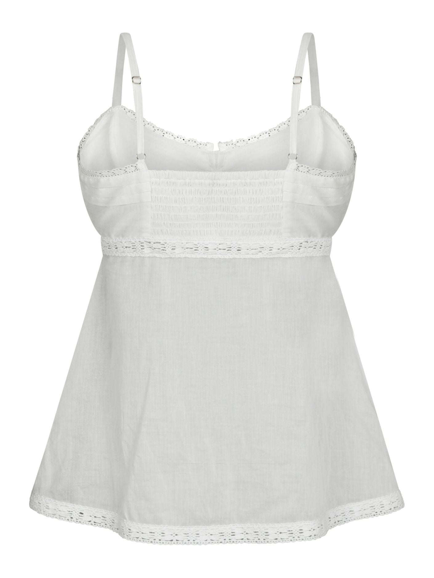 Nimissa S Voile Top - White
