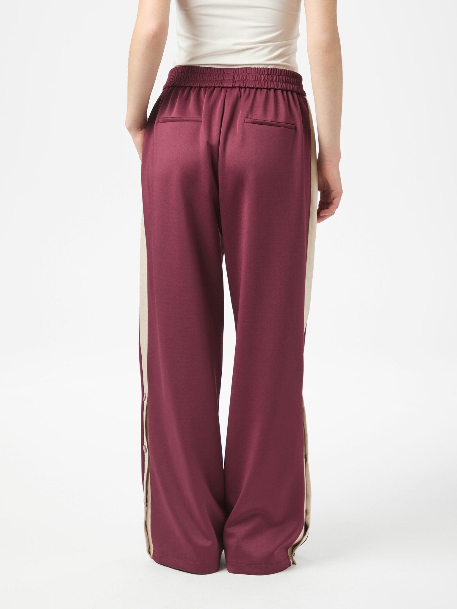 Puggy track suit pants - Burgundy