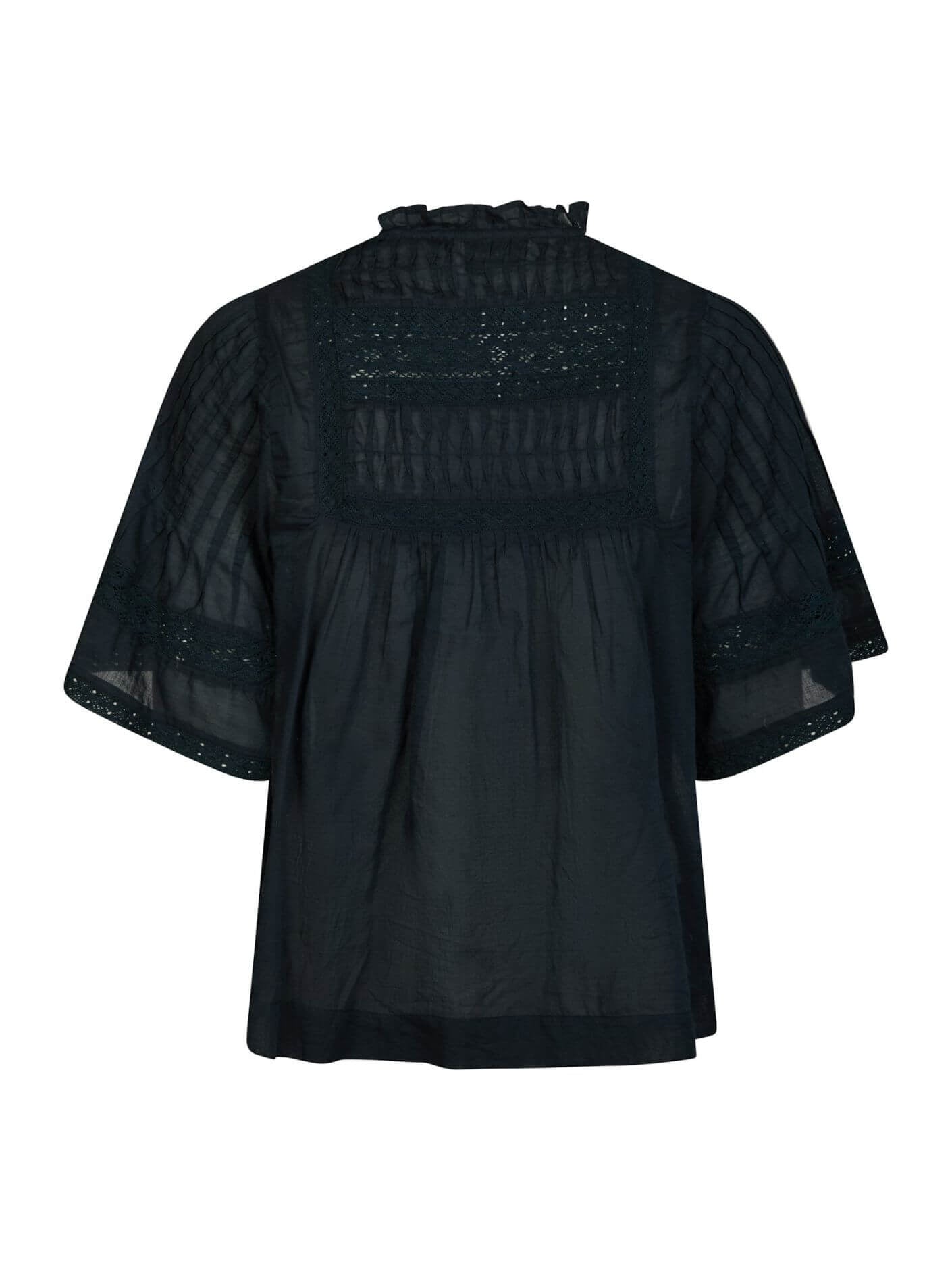 Siama S Voile Blouse - Black
