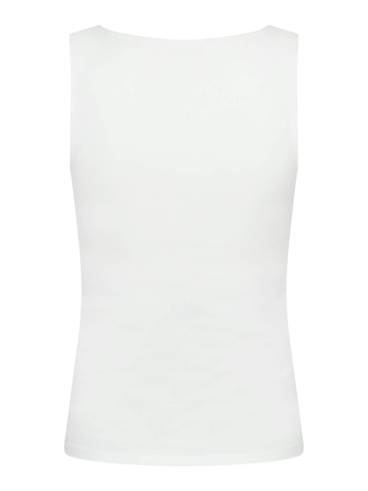 Sophia Jersey Top - Off white