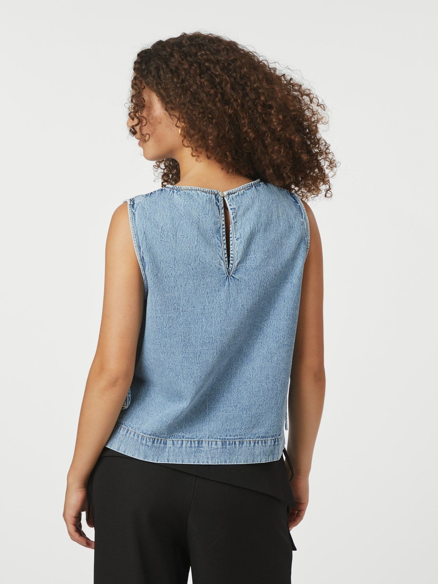 Svetlana D Top - Light Blue