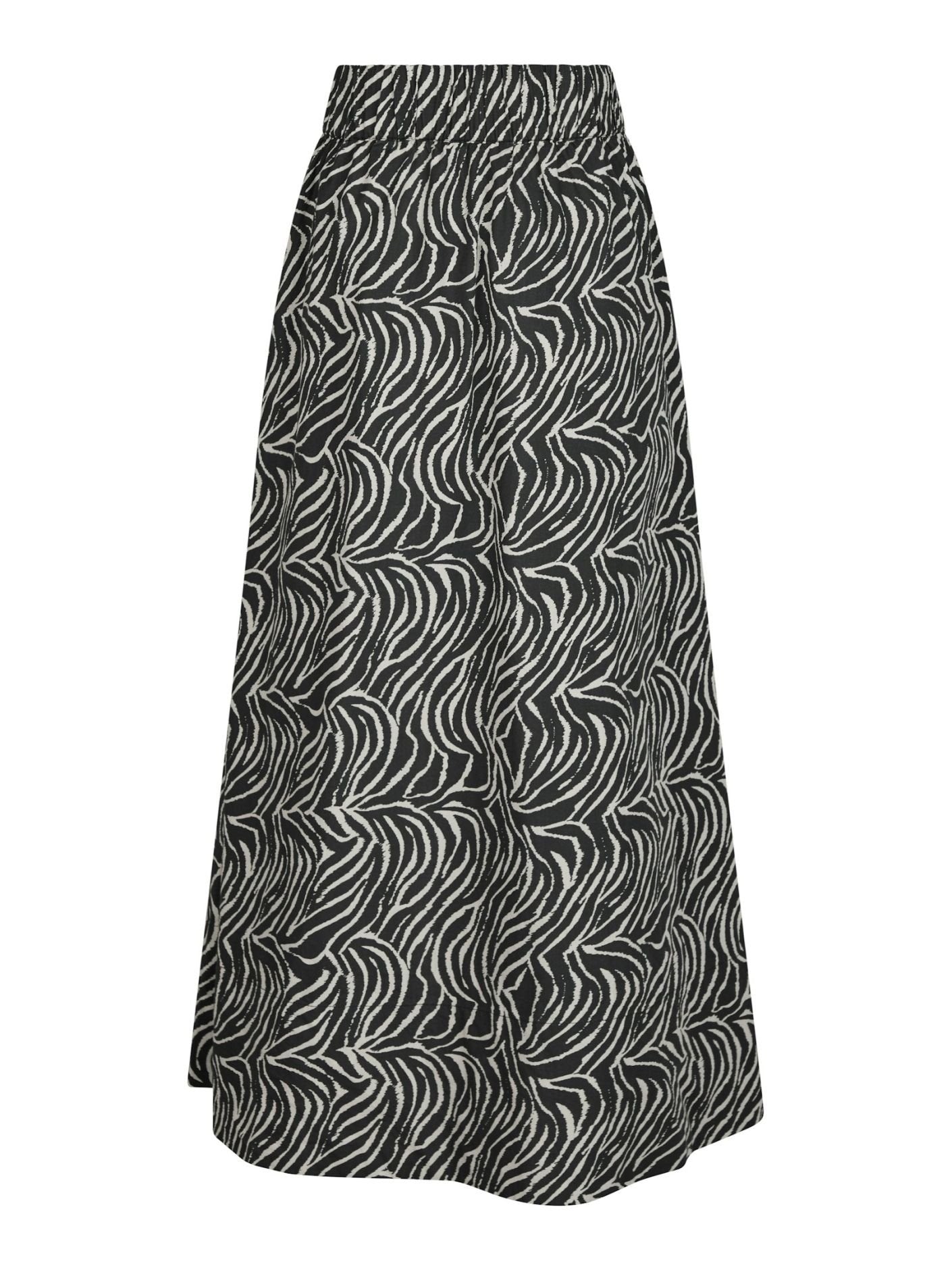 Yara Zebra Long Skirt - Zebra