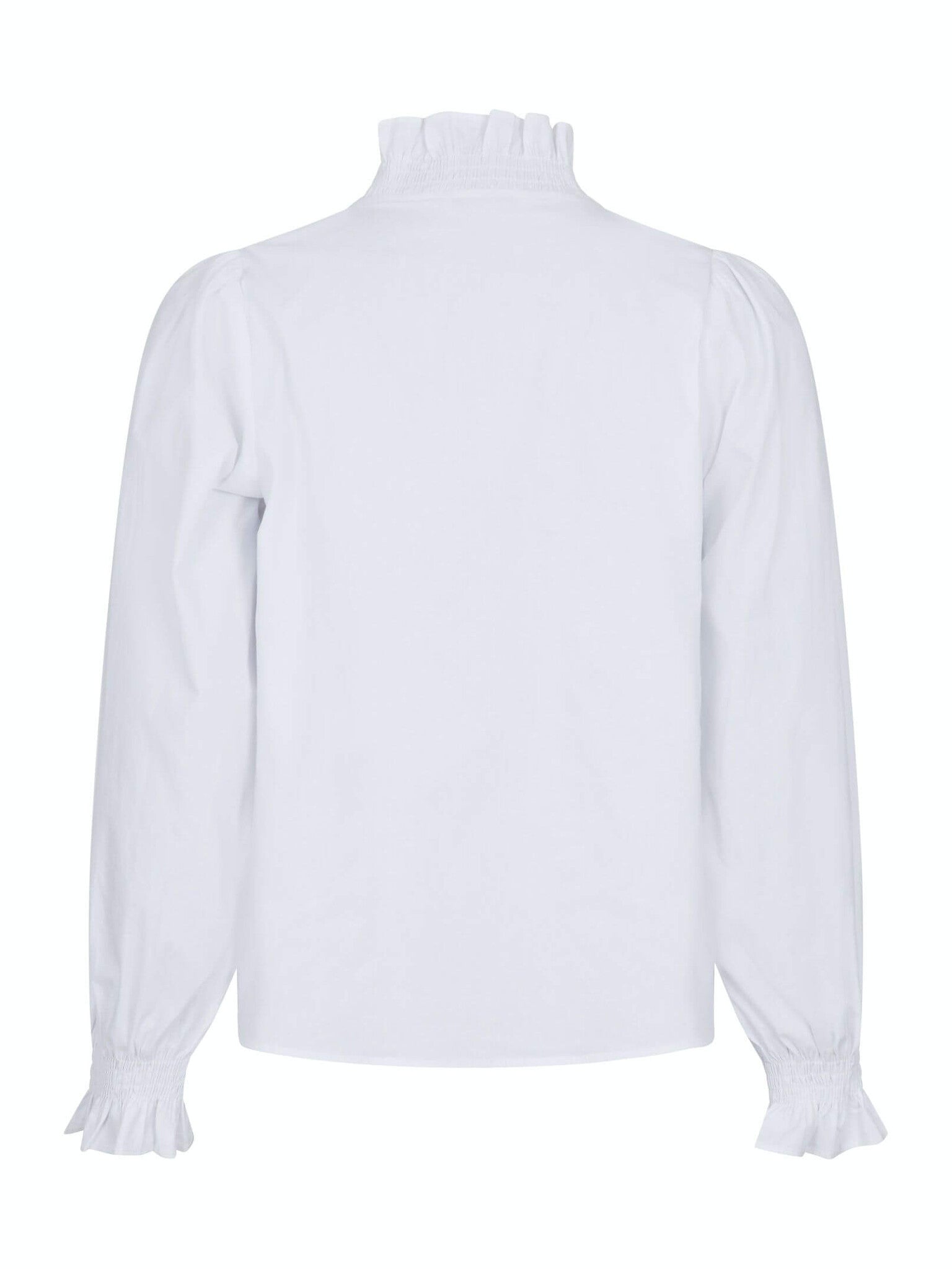 Brielle Solid Shirt White