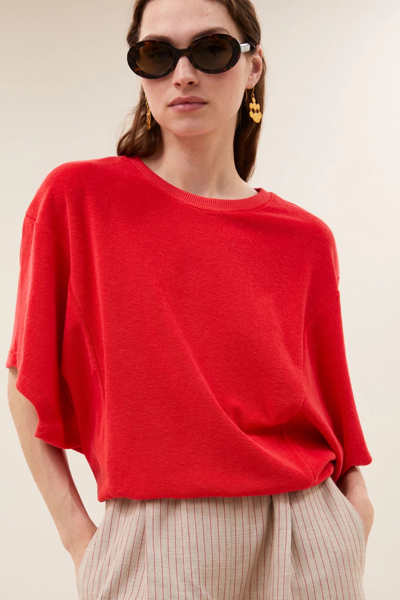 Nuki Slub Top - Lollipop