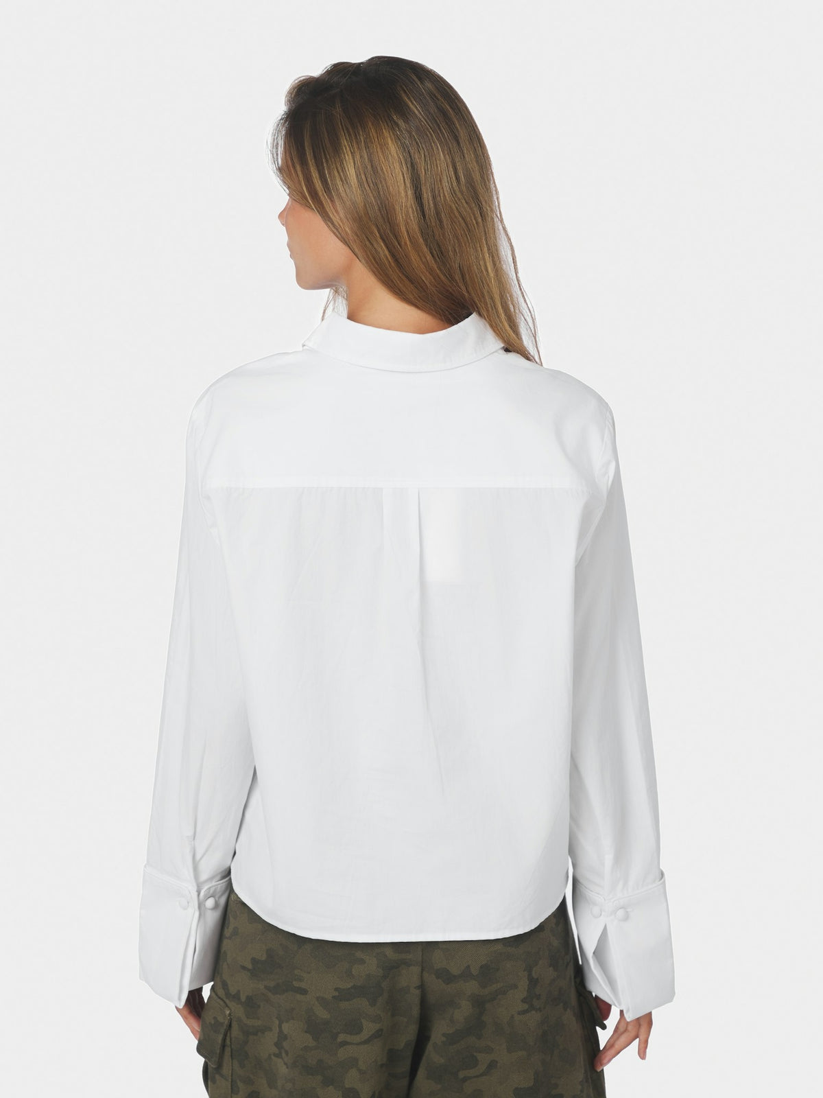 Cam Poplin Shirt - Off White