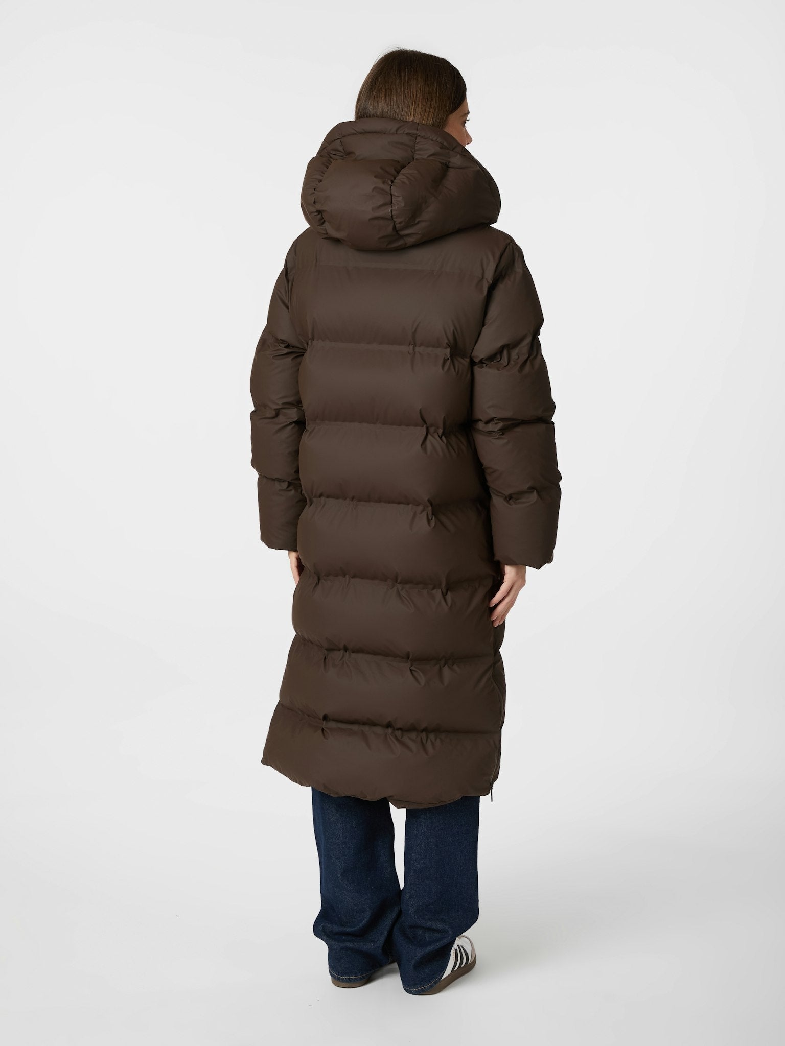 Viviana C Puffer Jacket - Dark Brown