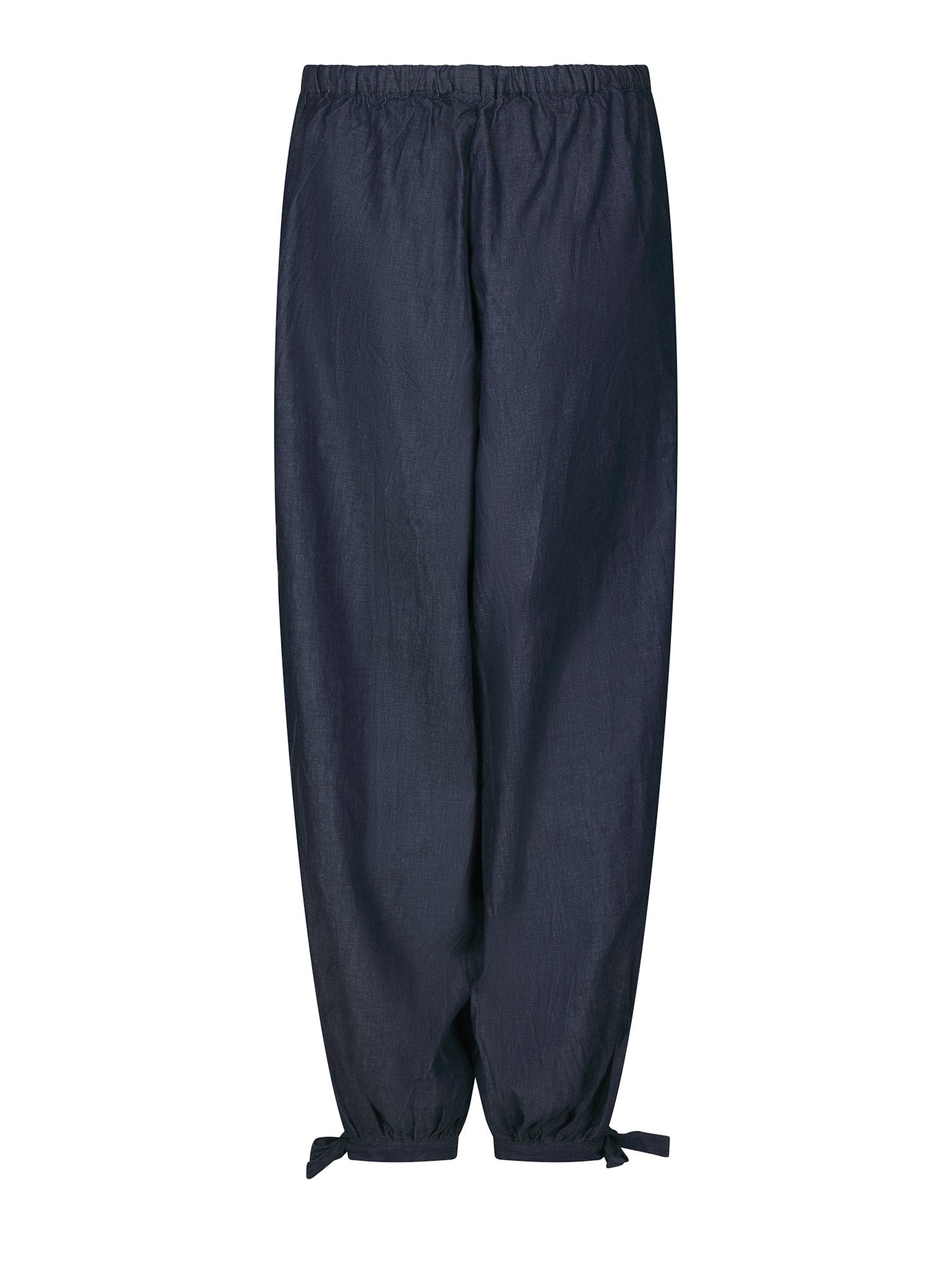Roxane Balloon Denim Pants - Blue