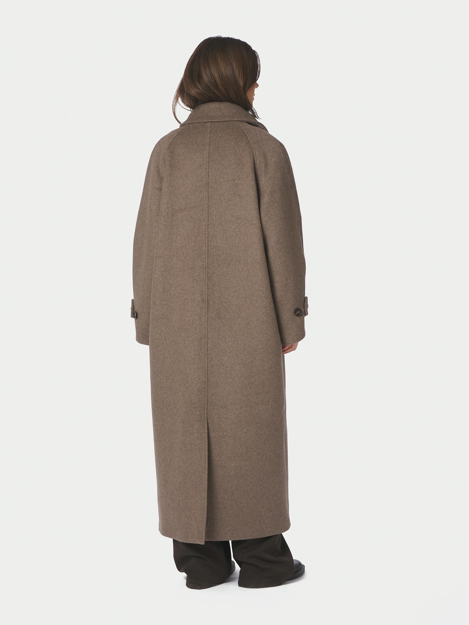 Keaton Wool Coat - Taupe