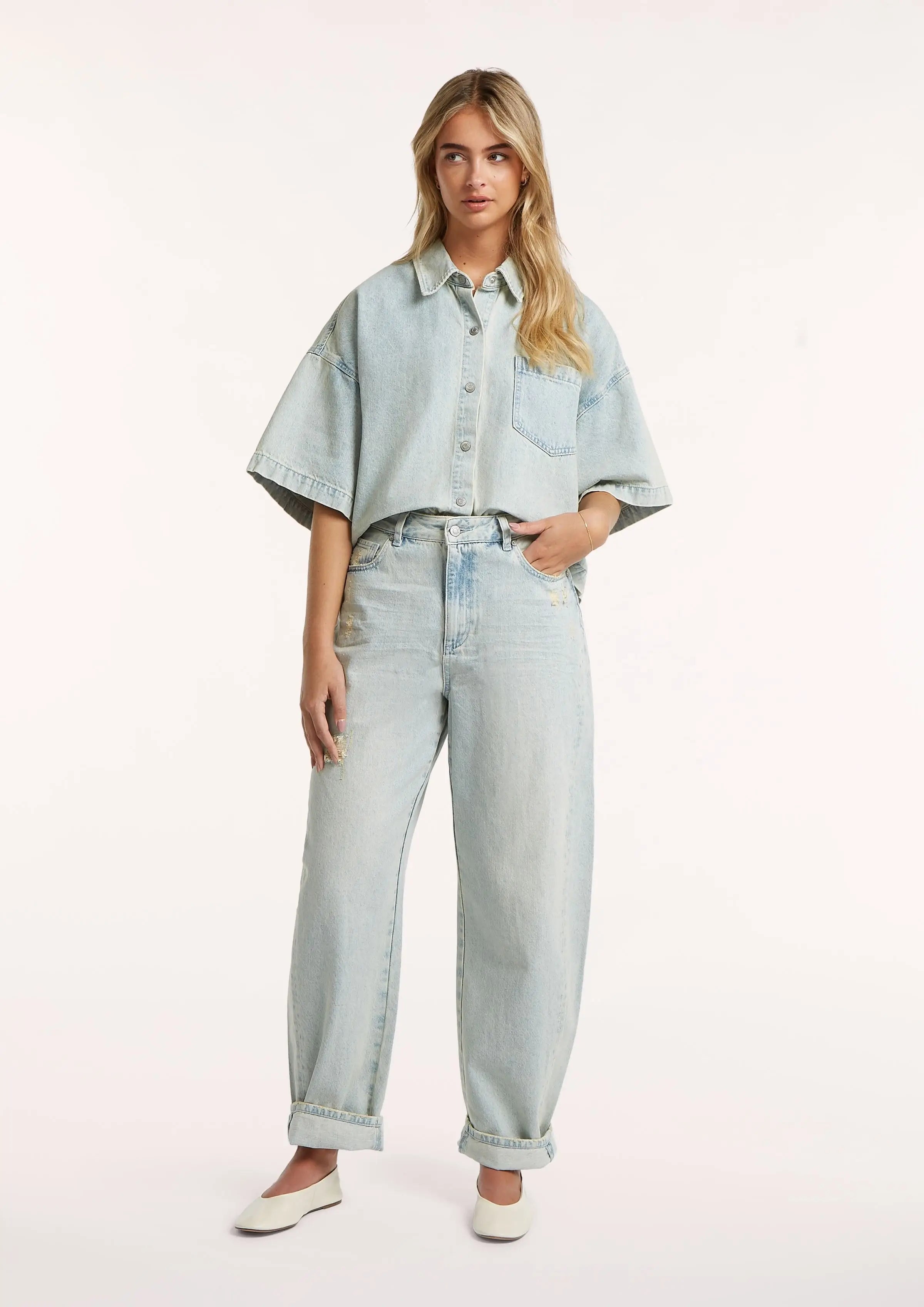 Robin DNM - Carribean Blue Wash