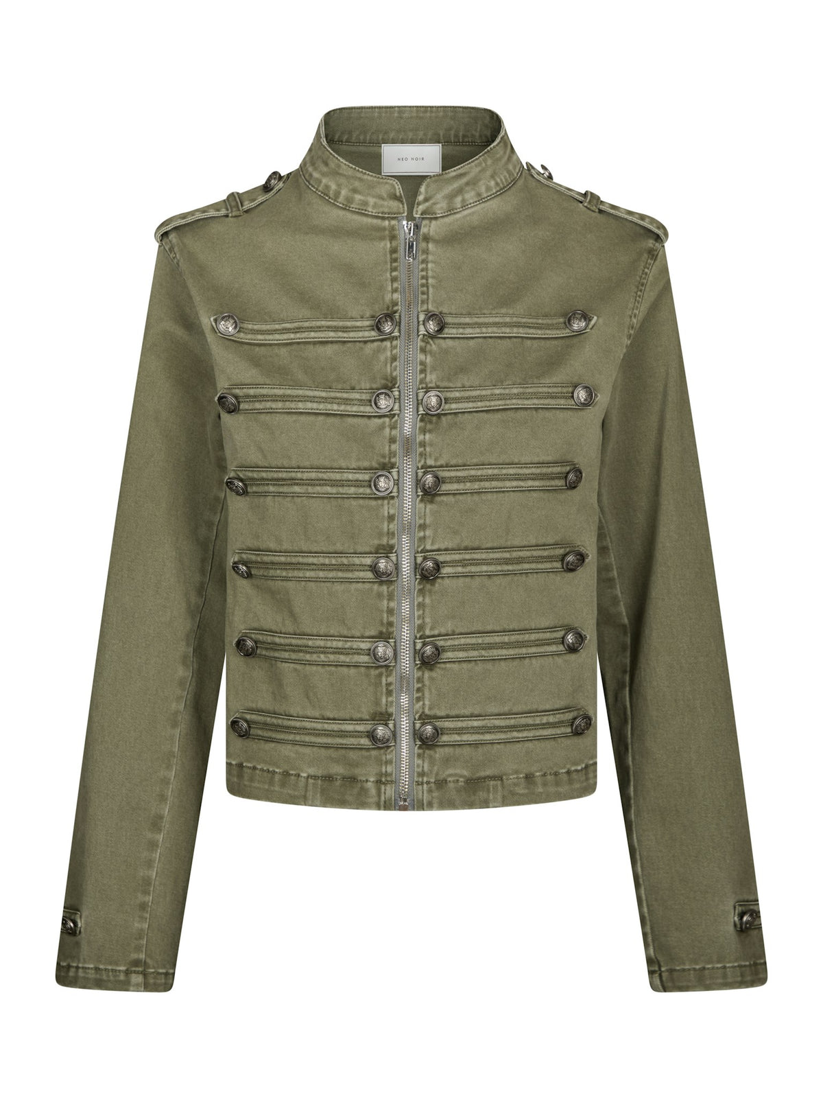 Sivena Denim Jacket - Army