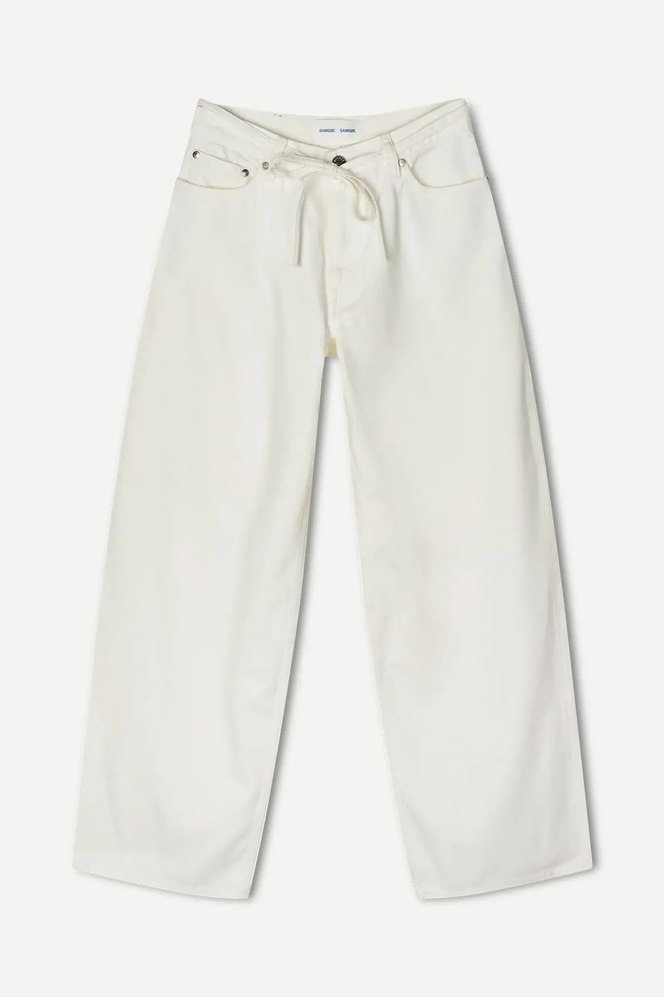 Saharper Jeans Belt - White Rock