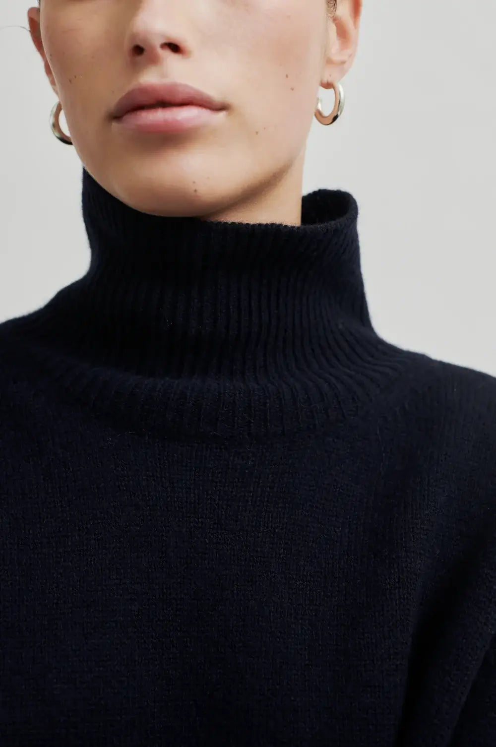 Alpha Knit T - Neck - Night Sky