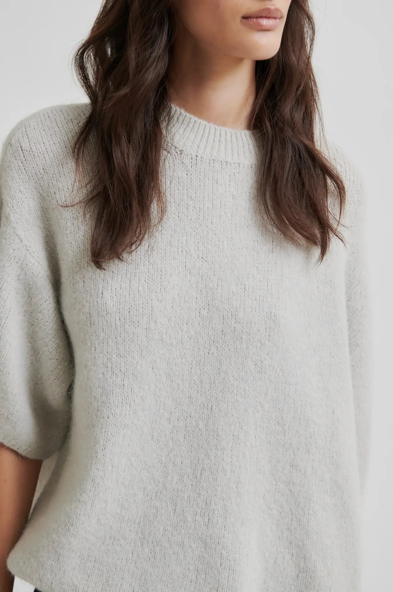 Wanda knit O-neck - moonstruck