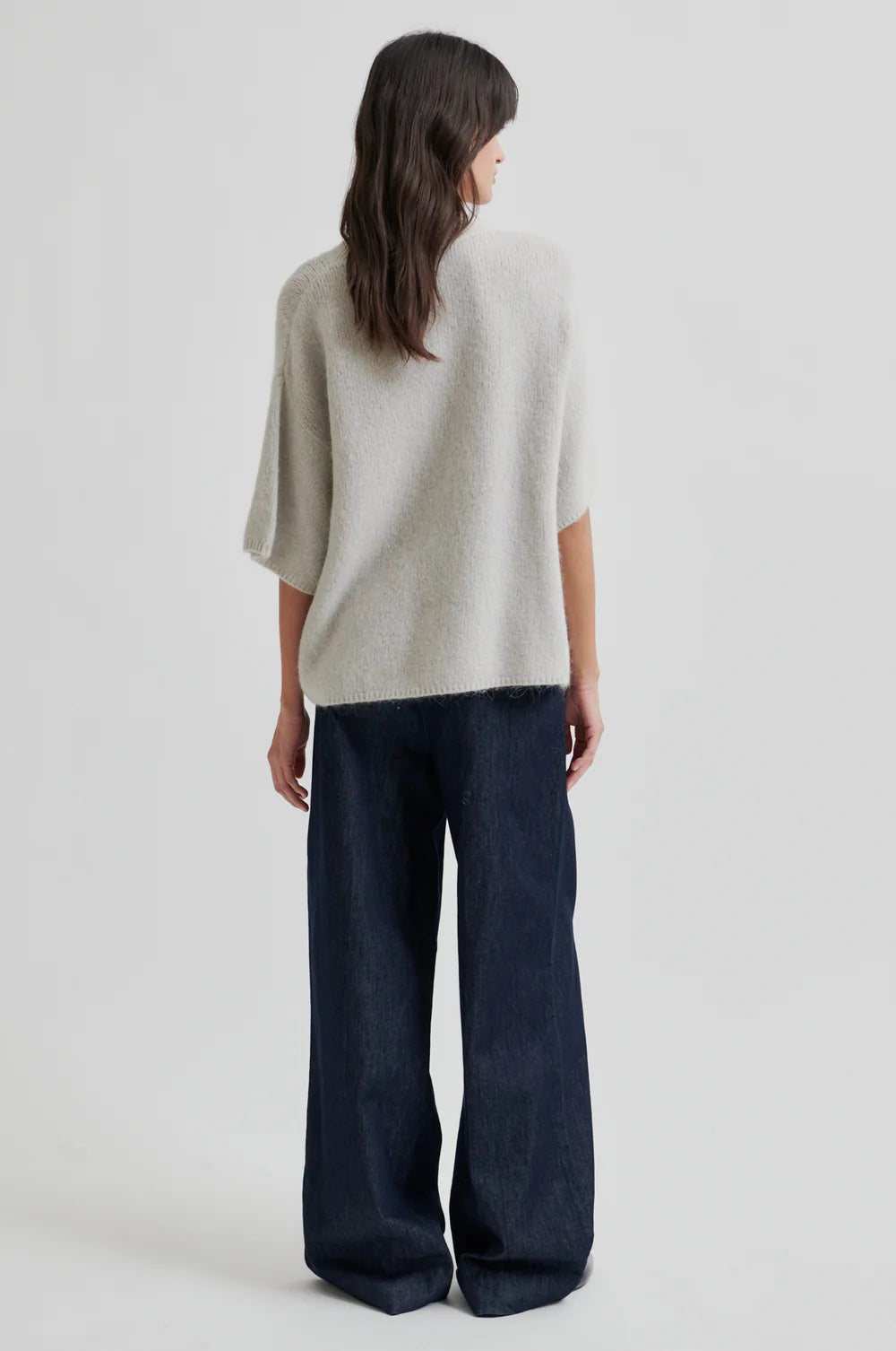 Wanda knit O-neck - moonstruck