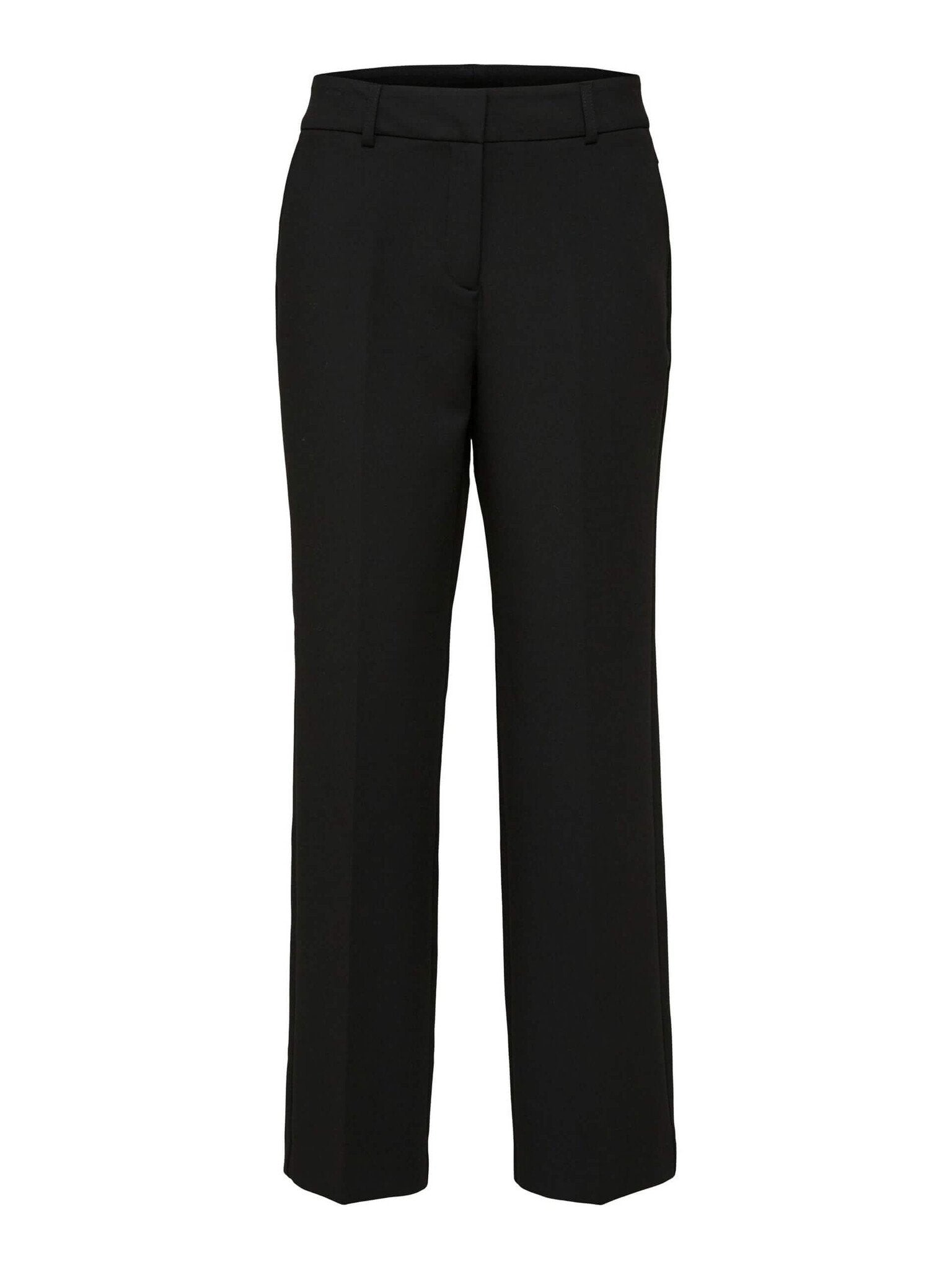 SLFRITA MW WIDE PANT - Black