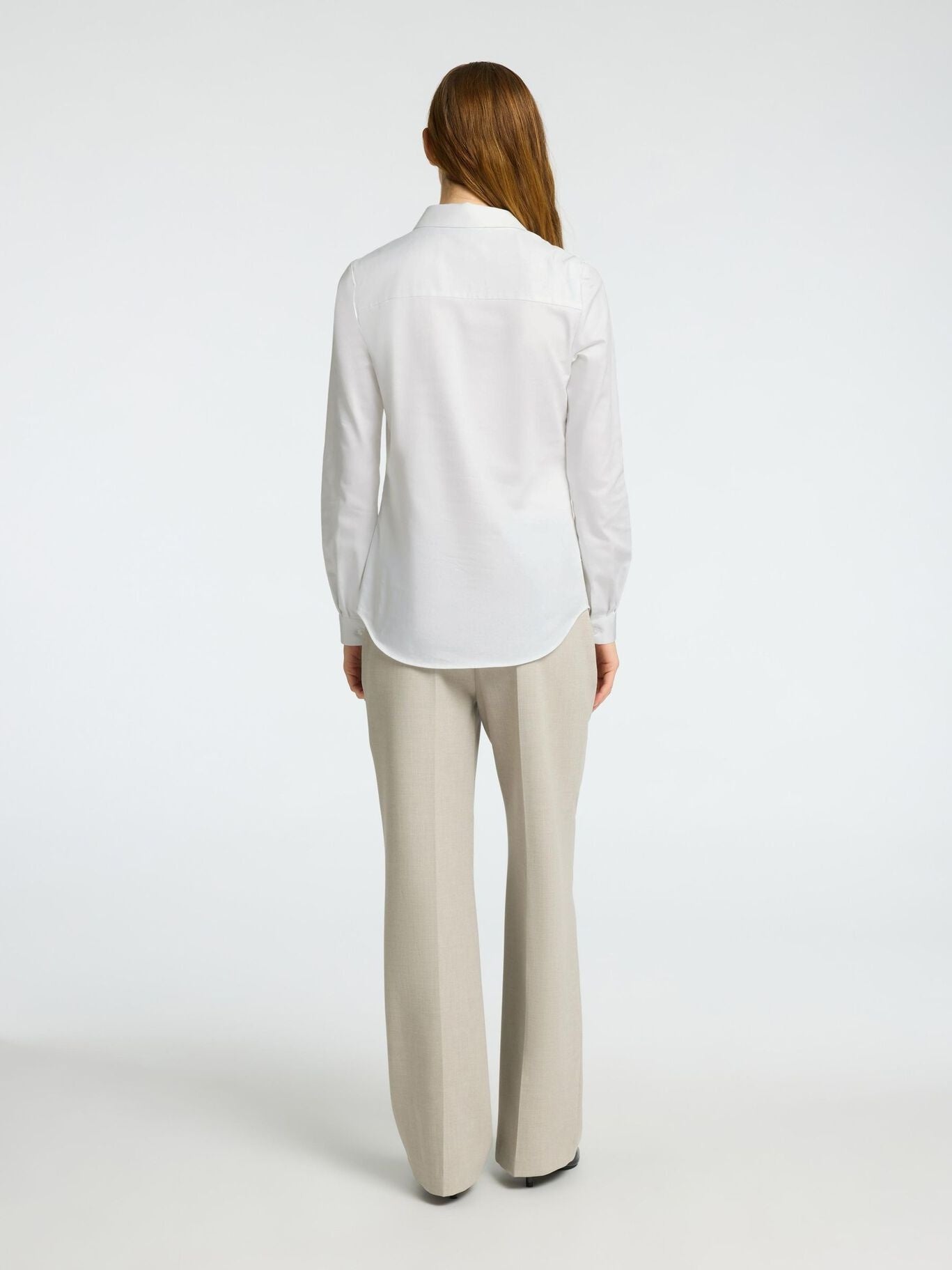 Romie ls fitted shirt noos - Bright Wite