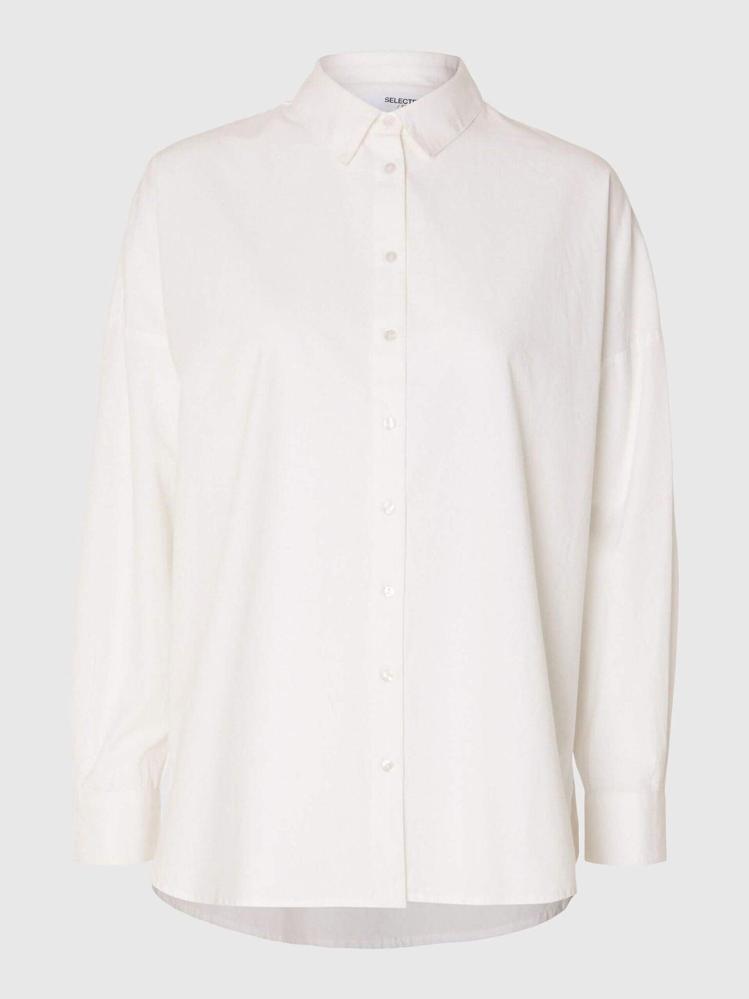 SLFDina-Sanni LS shirt - Bright White