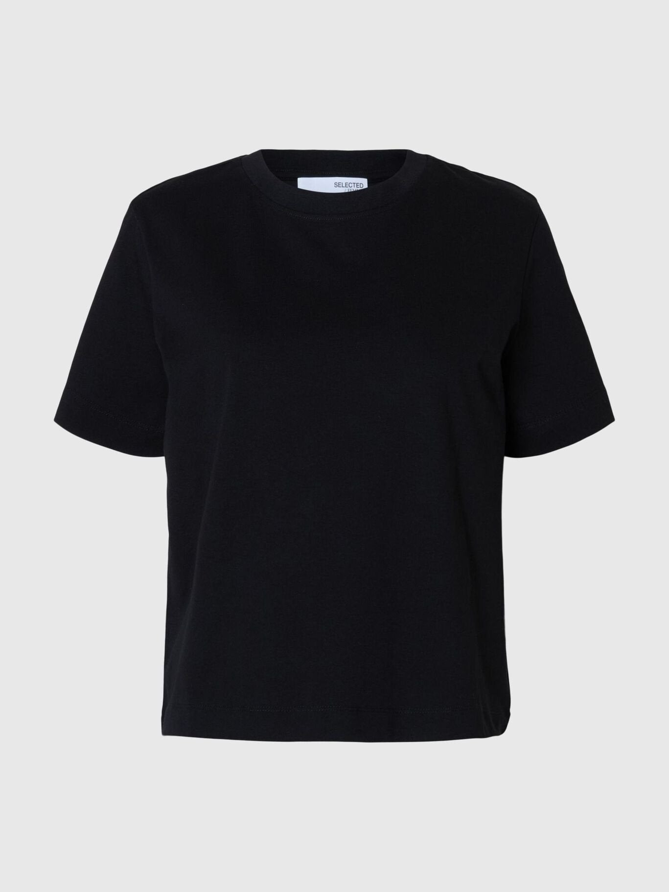SLFEssential ss boxy - Black