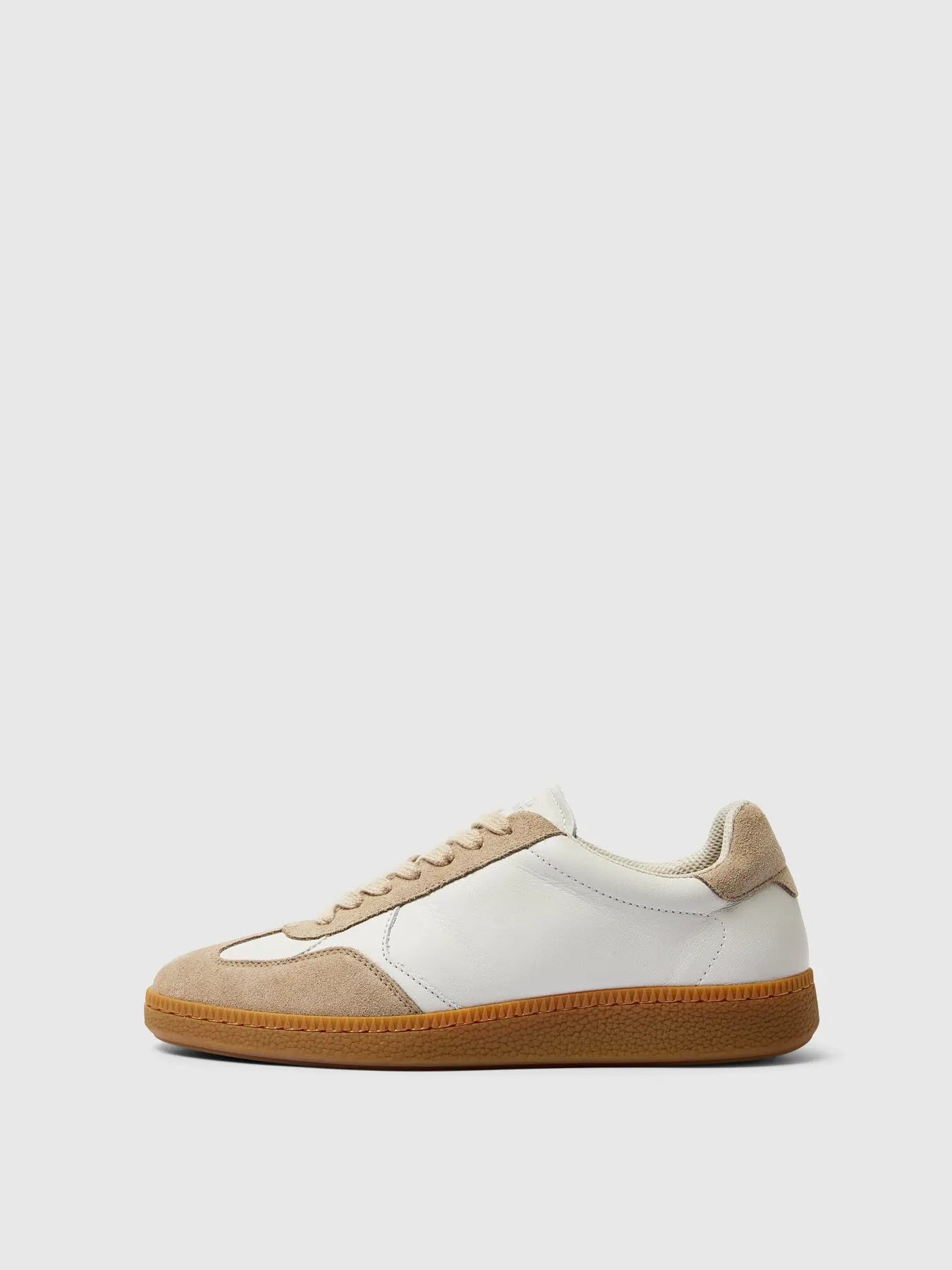 SlfFrida mix sneaker - white