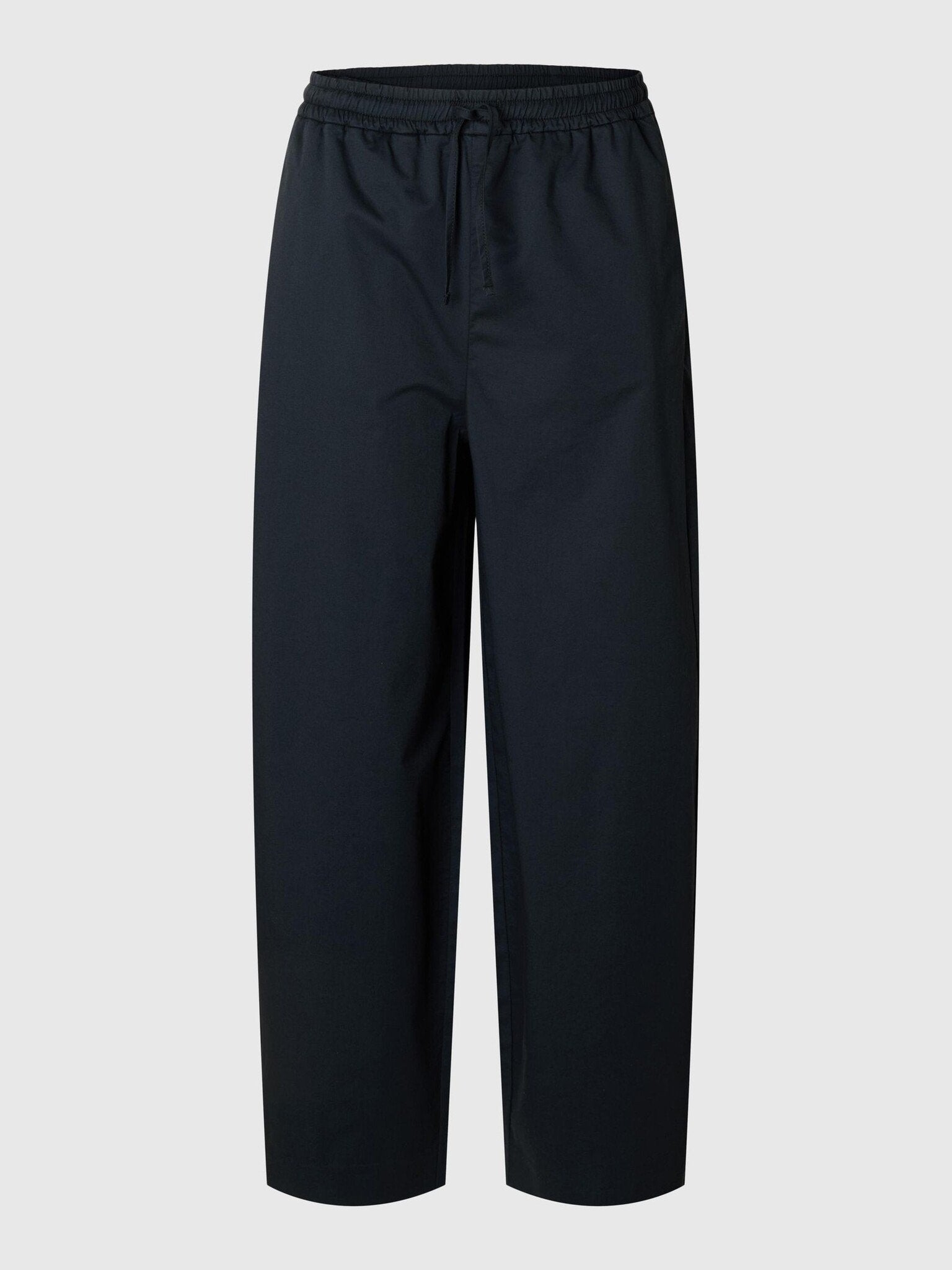 SLFJuma hw Loose Barrel Pant - Black
