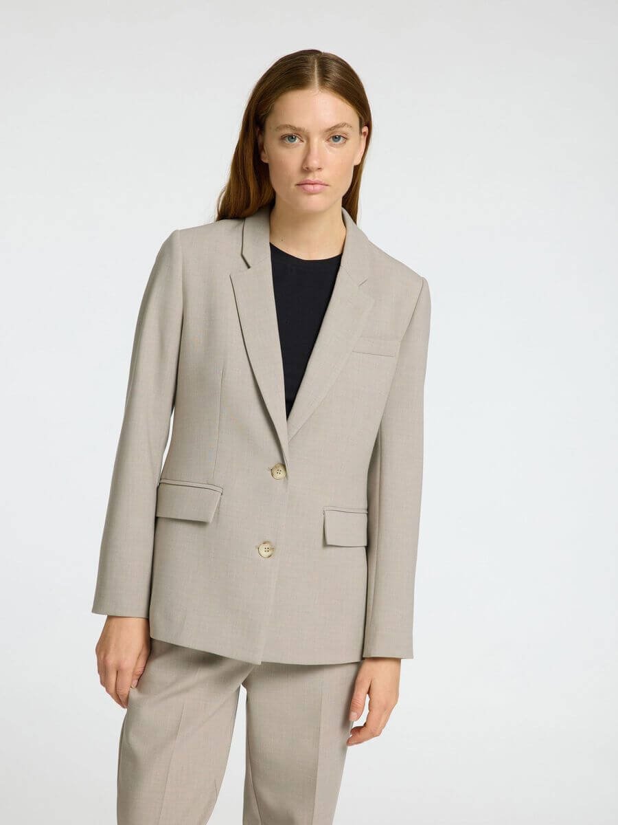 SLFRITA LS CLASSIC BLAZER MEL NOOS - Island Fossil