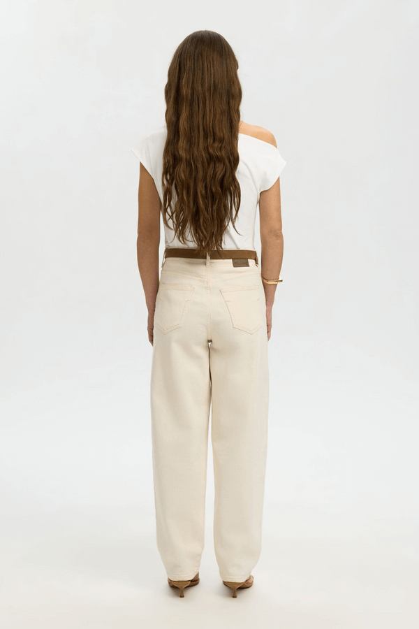 SLFmolly SS Top - Bright White