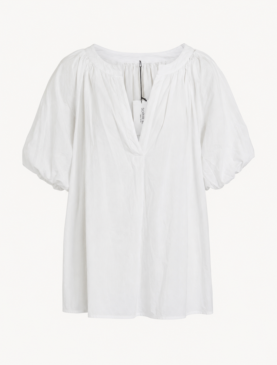 Short Summer Dress - Wit