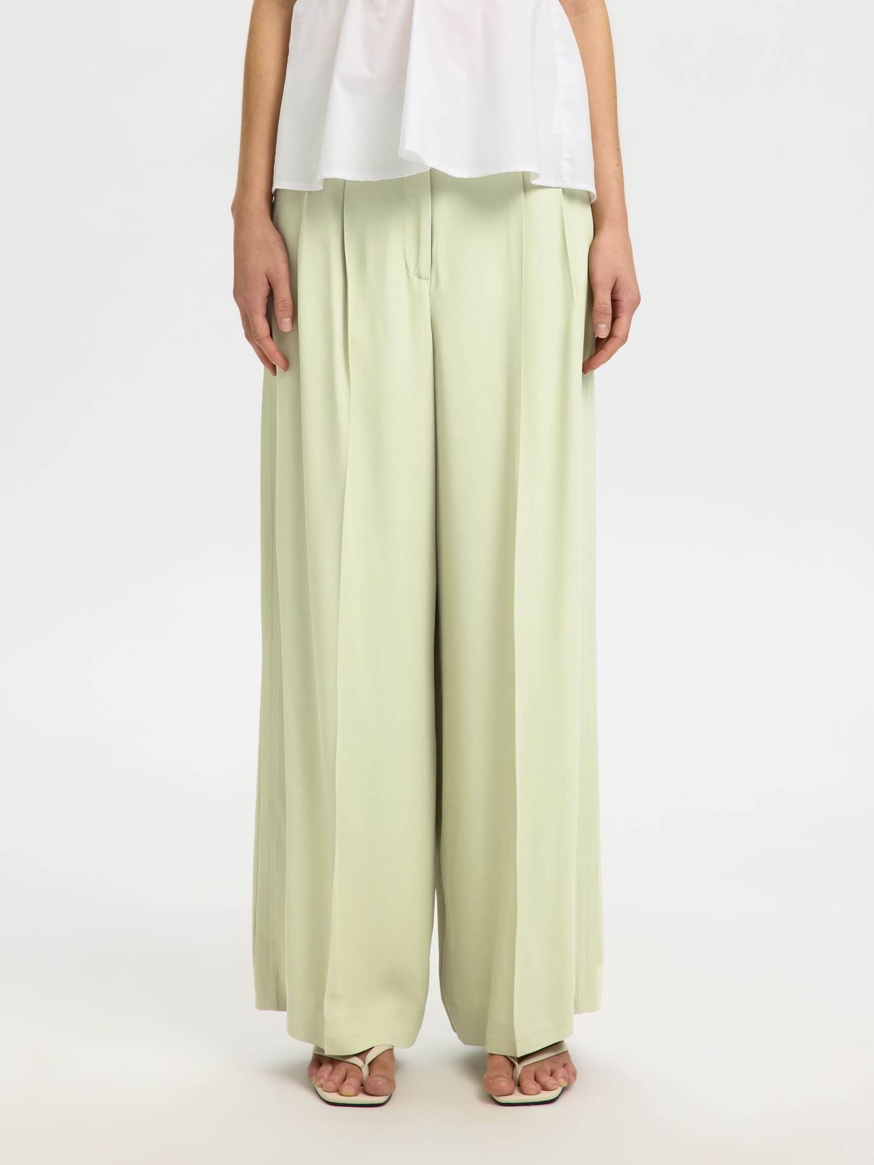 SLFExtra Wide Ellie HW Pant - Lint