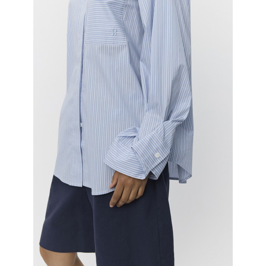AbbySw shirt - Blue Stripe