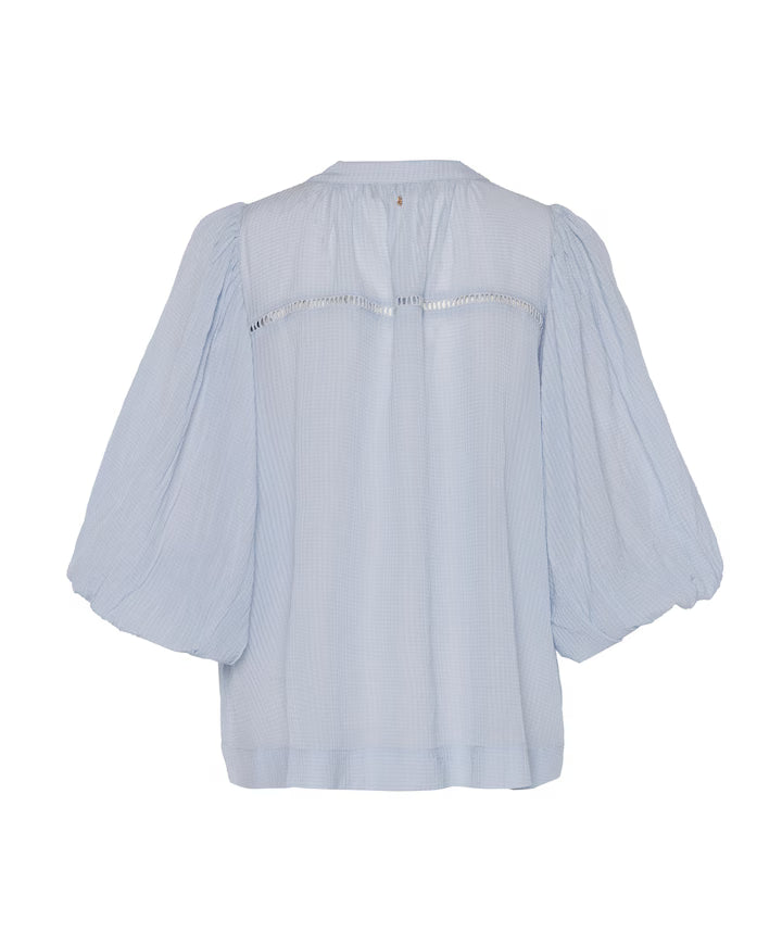 Tanis Blouse - Violetta Blue