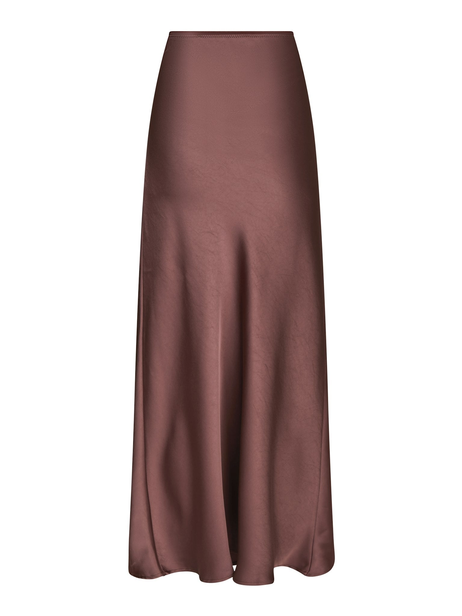 Vicky Heavy Sateen Rock - Dark Rose