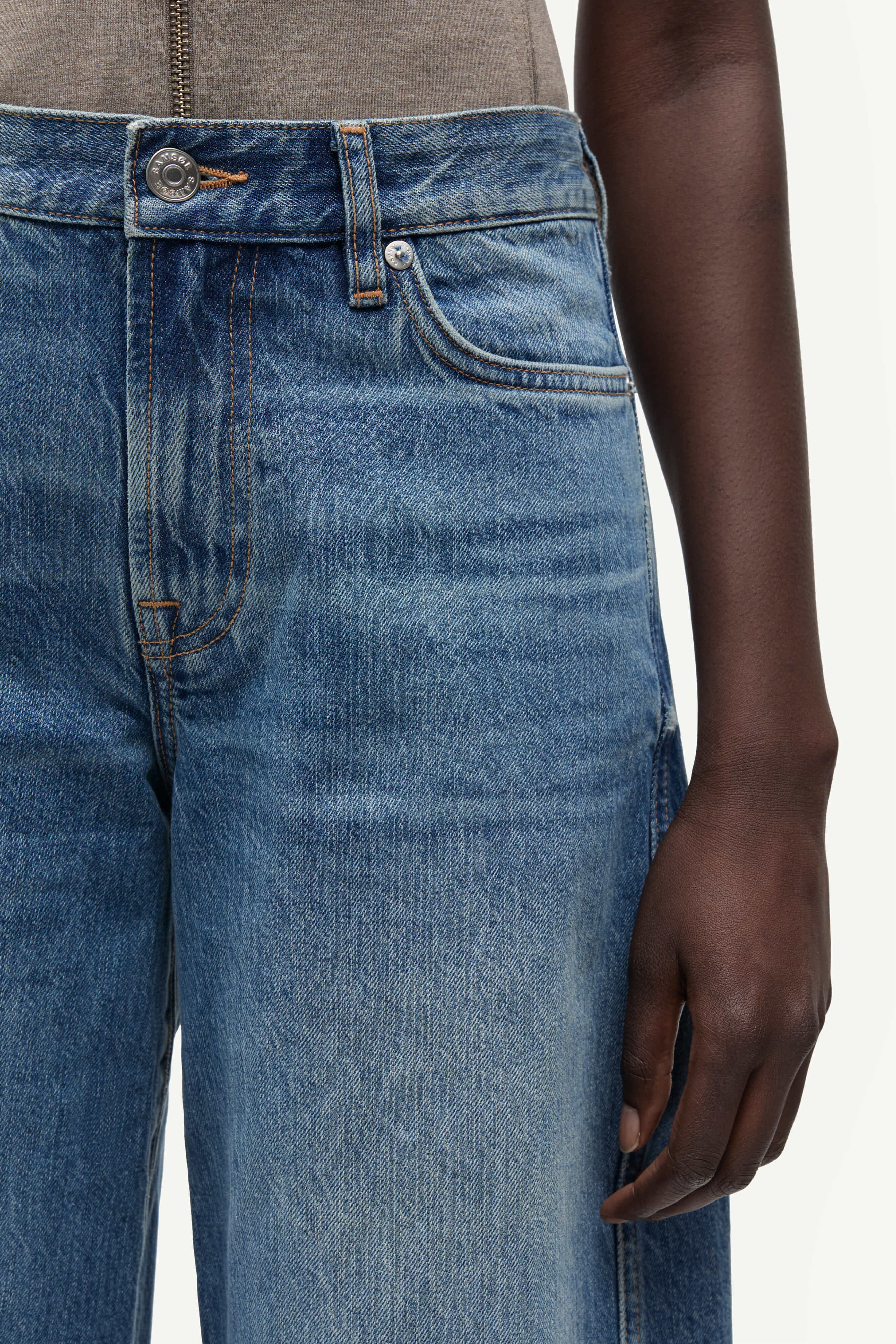 Saharpo Jeans – Sephia Blue