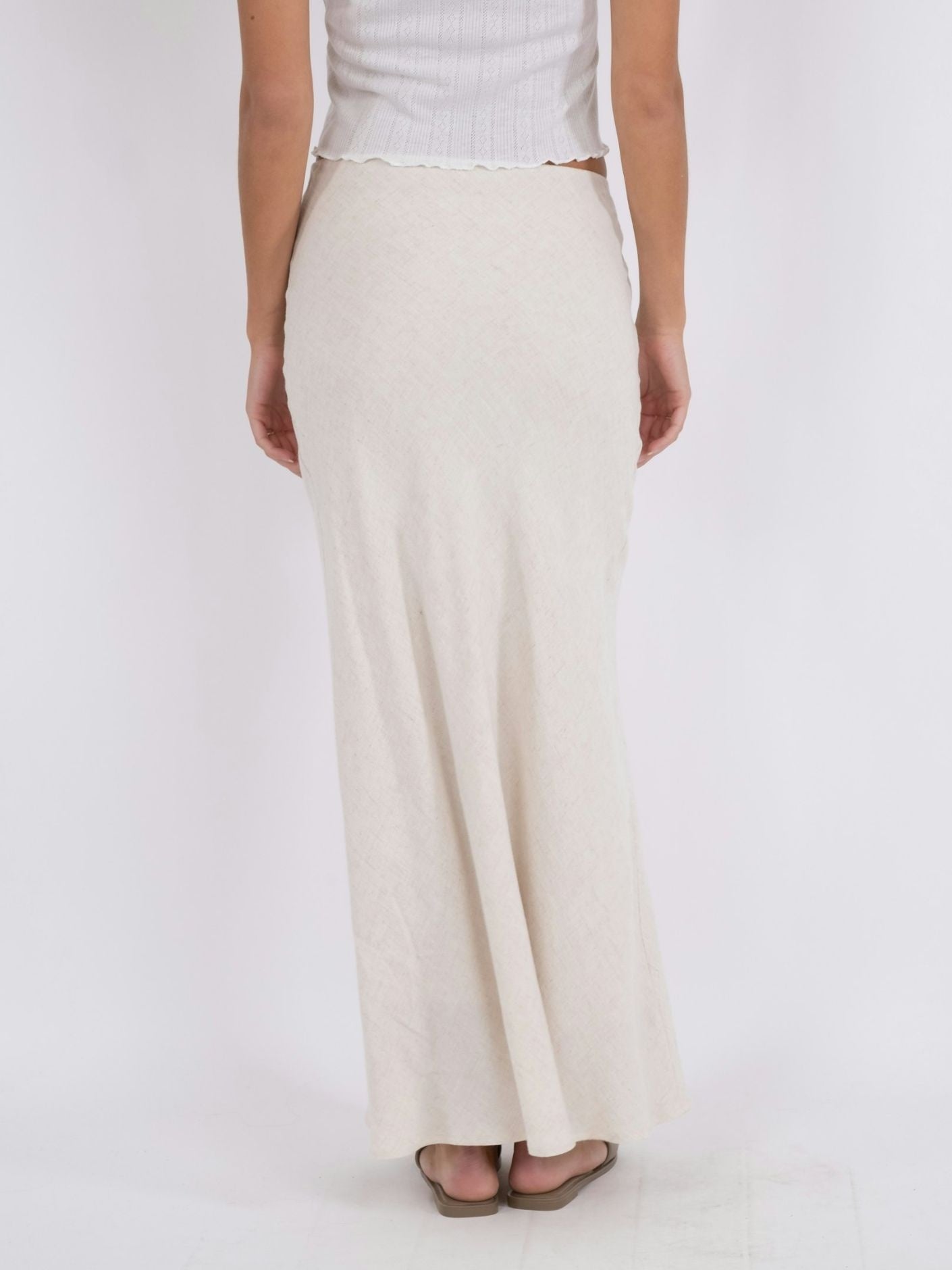 Viso Linen Skirt - Natural
