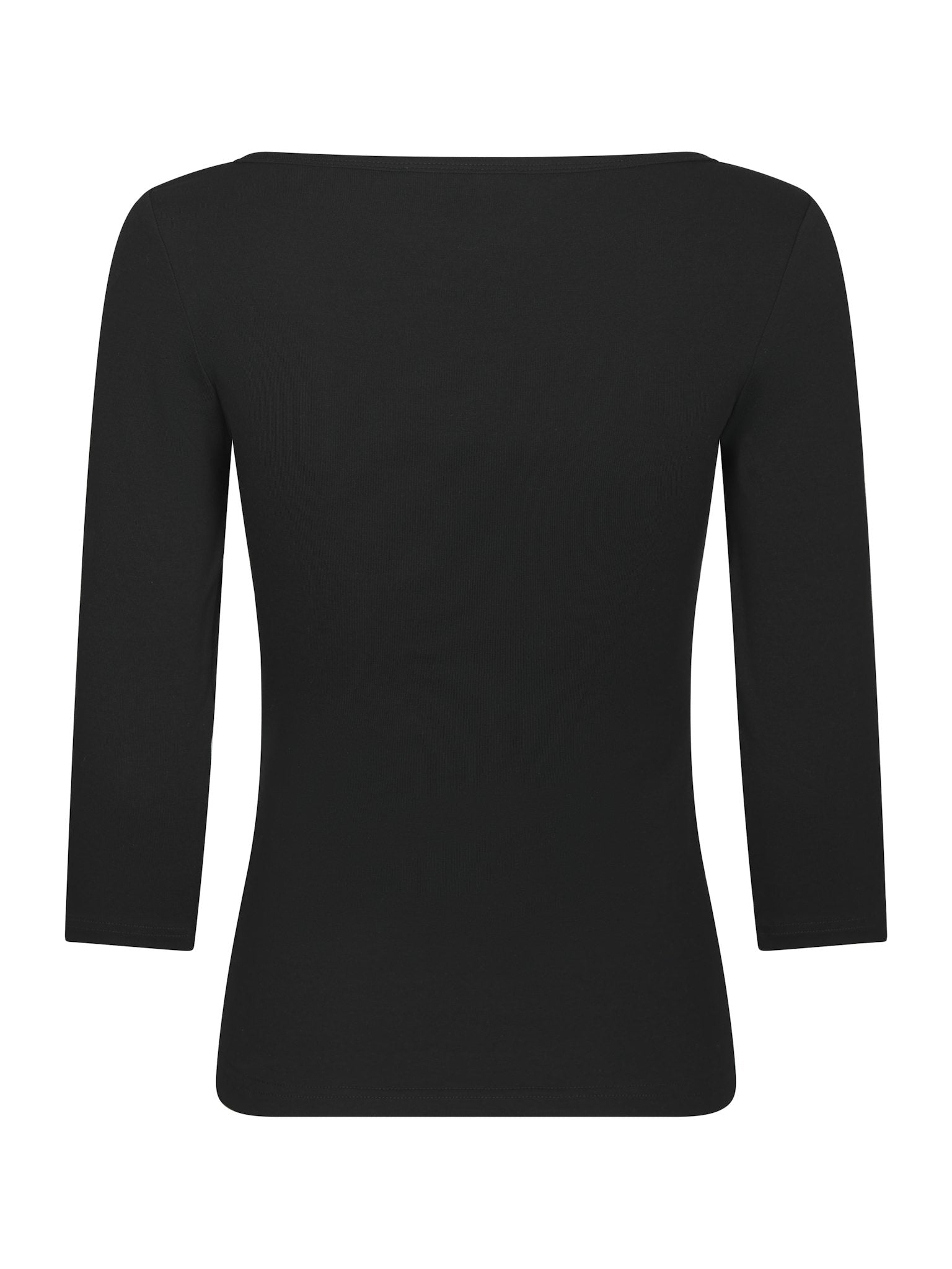 Thyra Jersey Blouse - Black